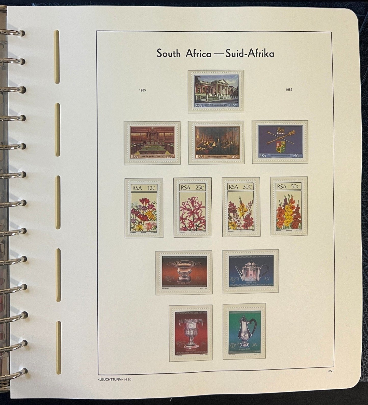 Republic Of South Africa Stamp Collection Lighthouse Album MNH 1982-2000 ZAYIX