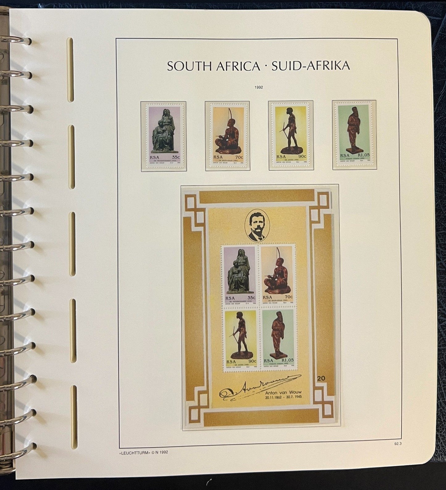 Republic Of South Africa Stamp Collection Lighthouse Album MNH 1982-2000 ZAYIX