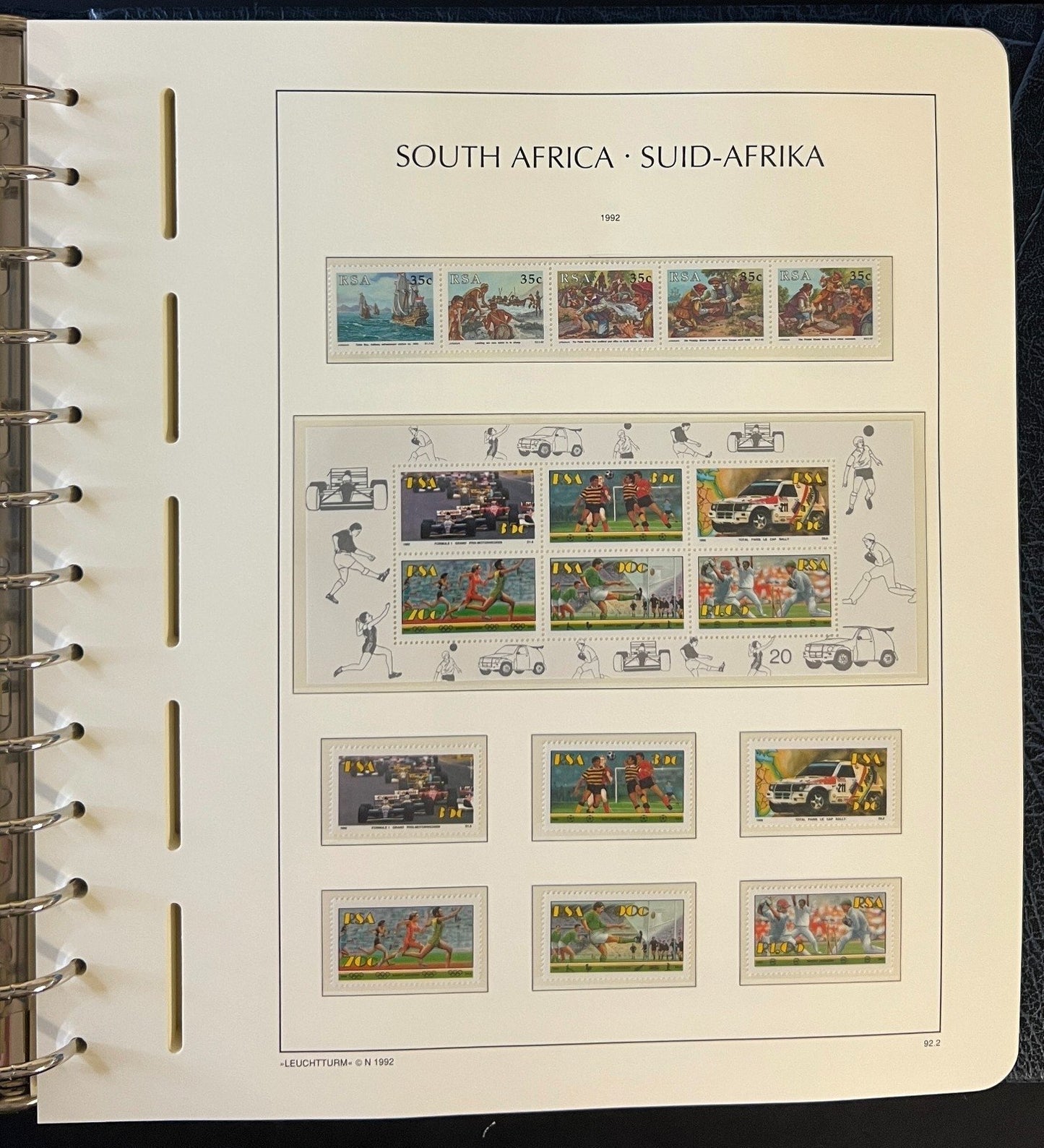 Republic Of South Africa Stamp Collection Lighthouse Album MNH 1982-2000 ZAYIX