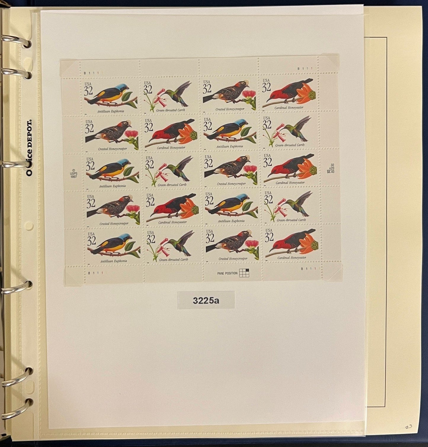 United States Stamp Collection Schaubek Album MNH 1998-1999 ZAYIX
