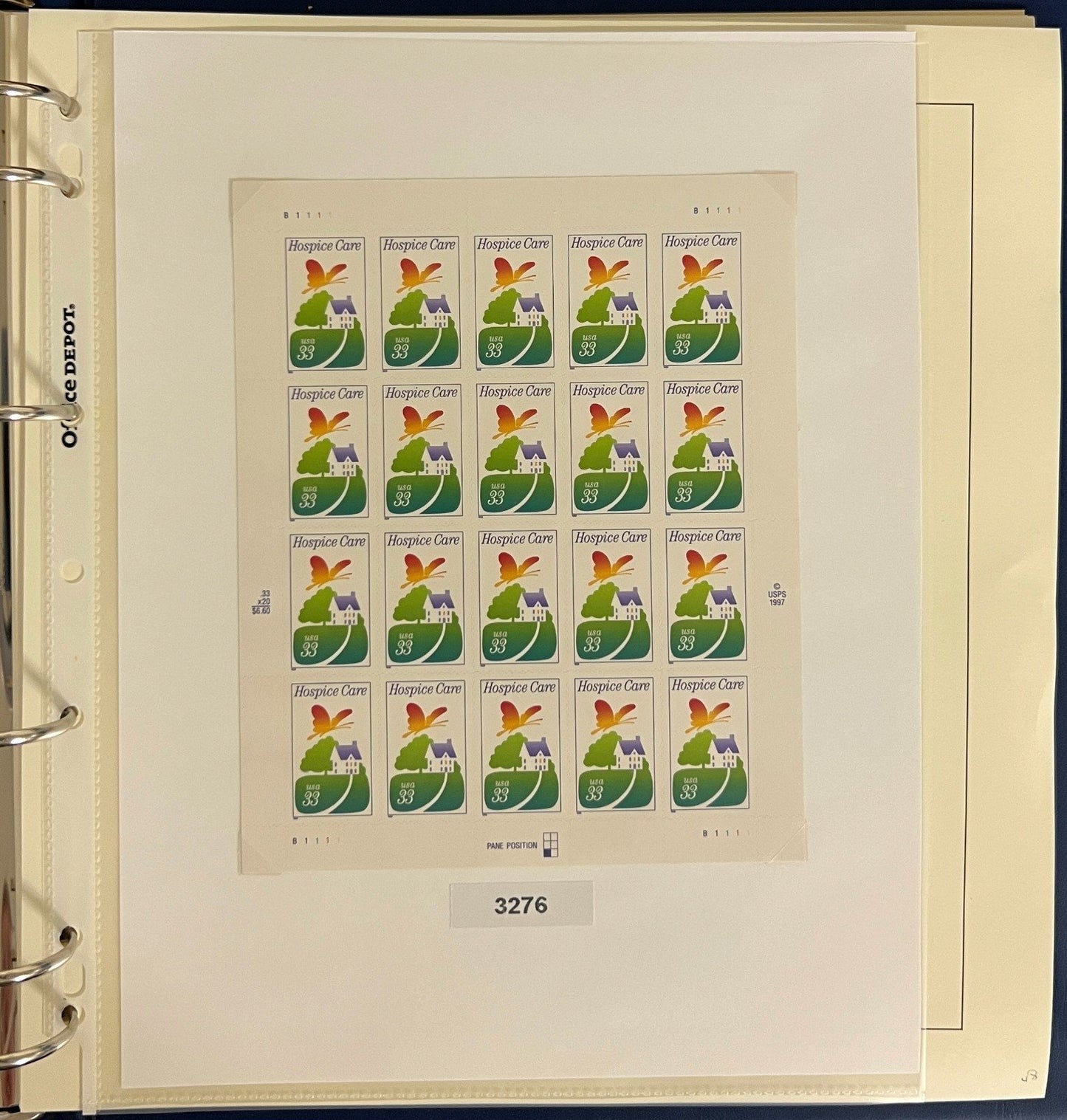 United States Stamp Collection Schaubek Album MNH 1998-1999 ZAYIX