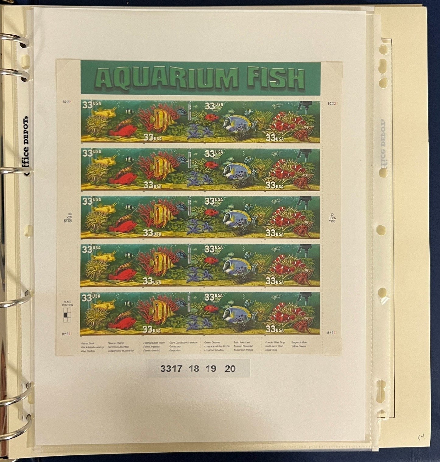 United States Stamp Collection Schaubek Album MNH 1998-1999 ZAYIX