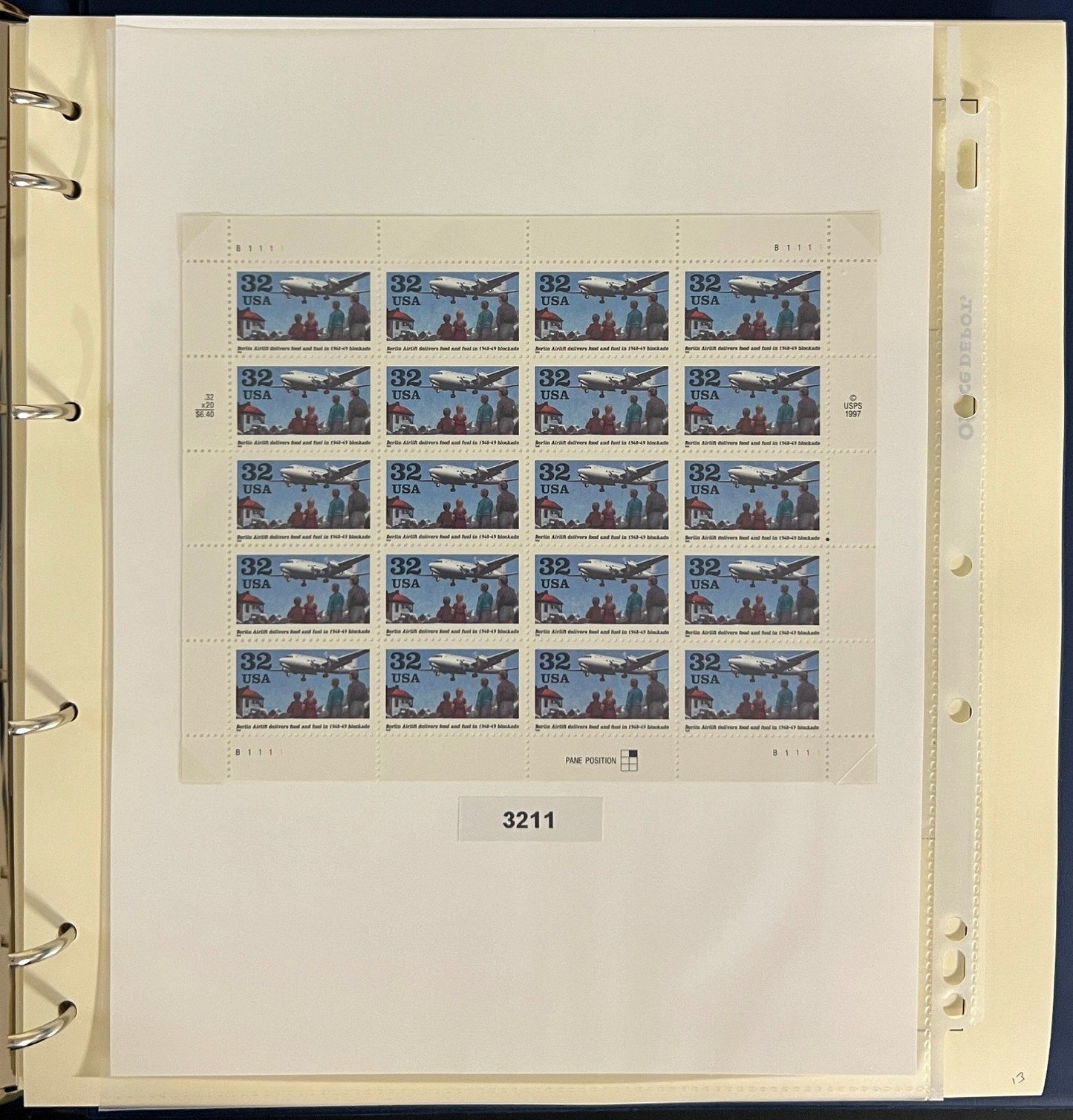 United States Stamp Collection Schaubek Album MNH 1998-1999 ZAYIX