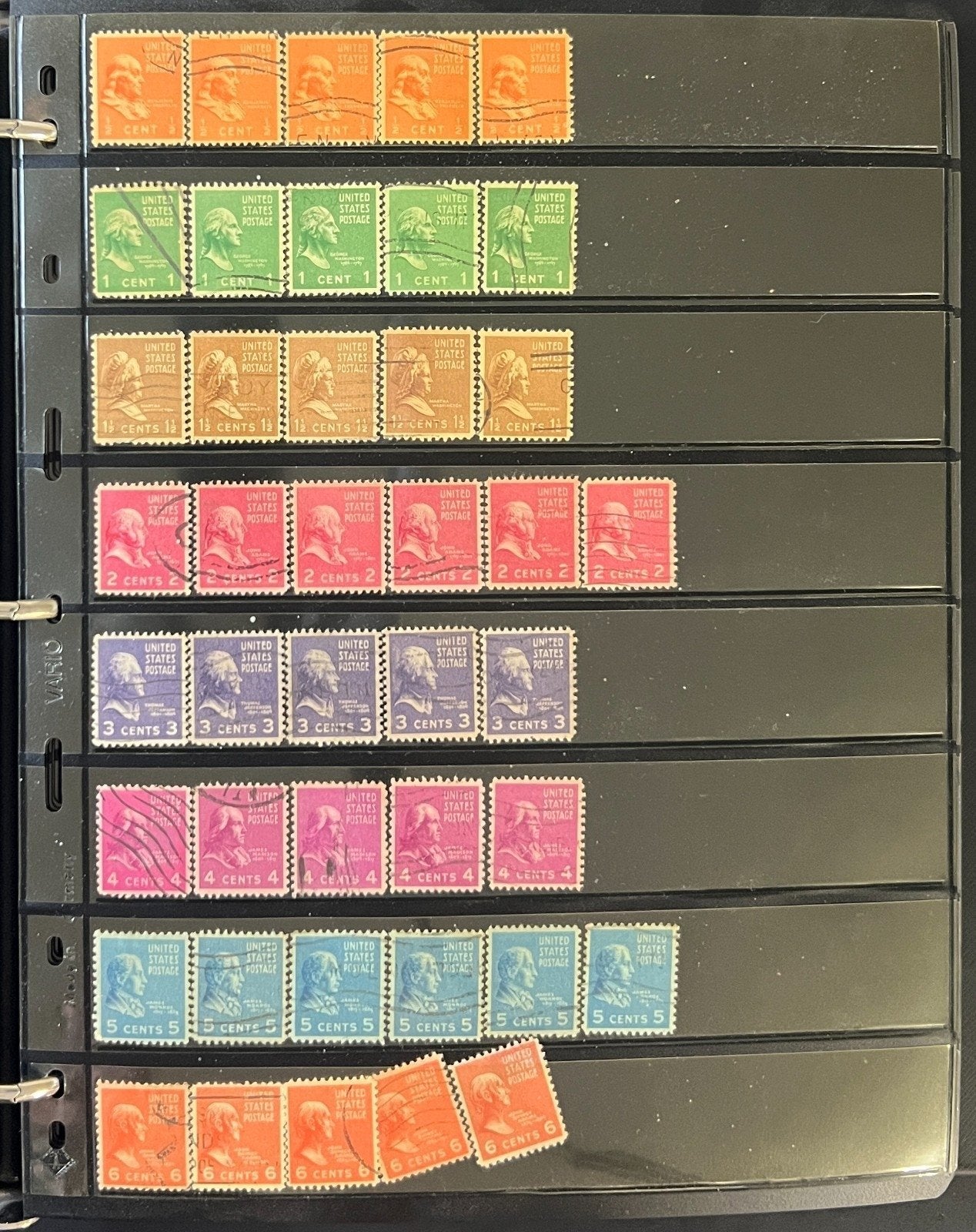 World Wide Stamp Collection 20 Pages Stock Book 500+ Stamps Mint & Used ZAYIX