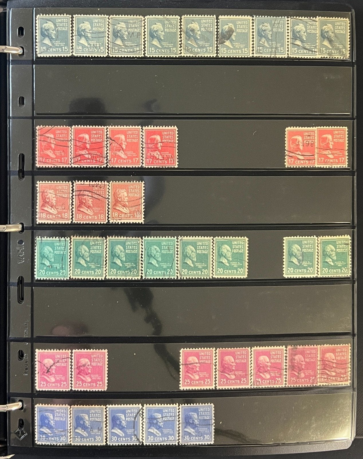 World Wide Stamp Collection 20 Pages Stock Book 500+ Stamps Mint & Used ZAYIX