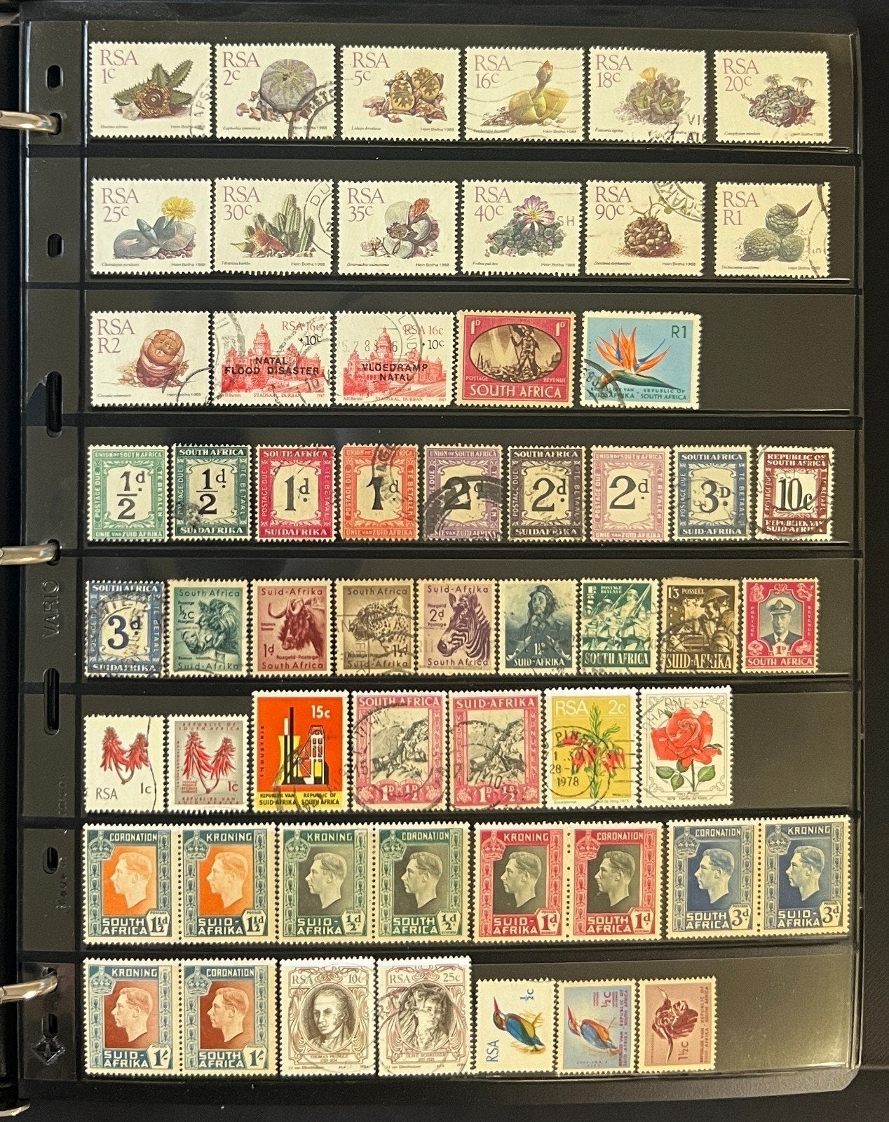 World Wide Stamp Collection 20 Pages Stock Book 500+ Stamps Mint & Used ZAYIX