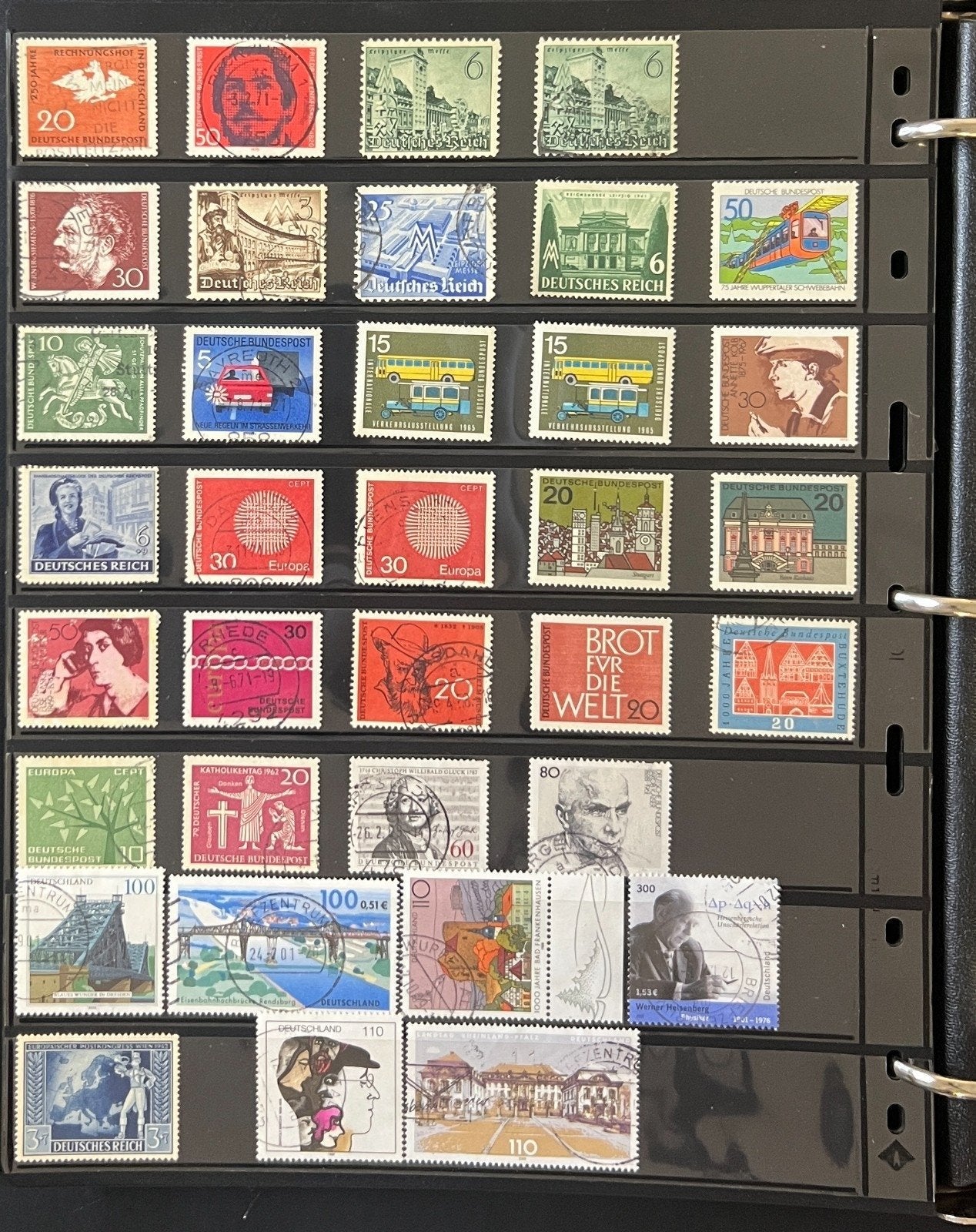 World Wide Stamp Collection 20 Pages Stock Book 500+ Stamps Mint & Used ZAYIX