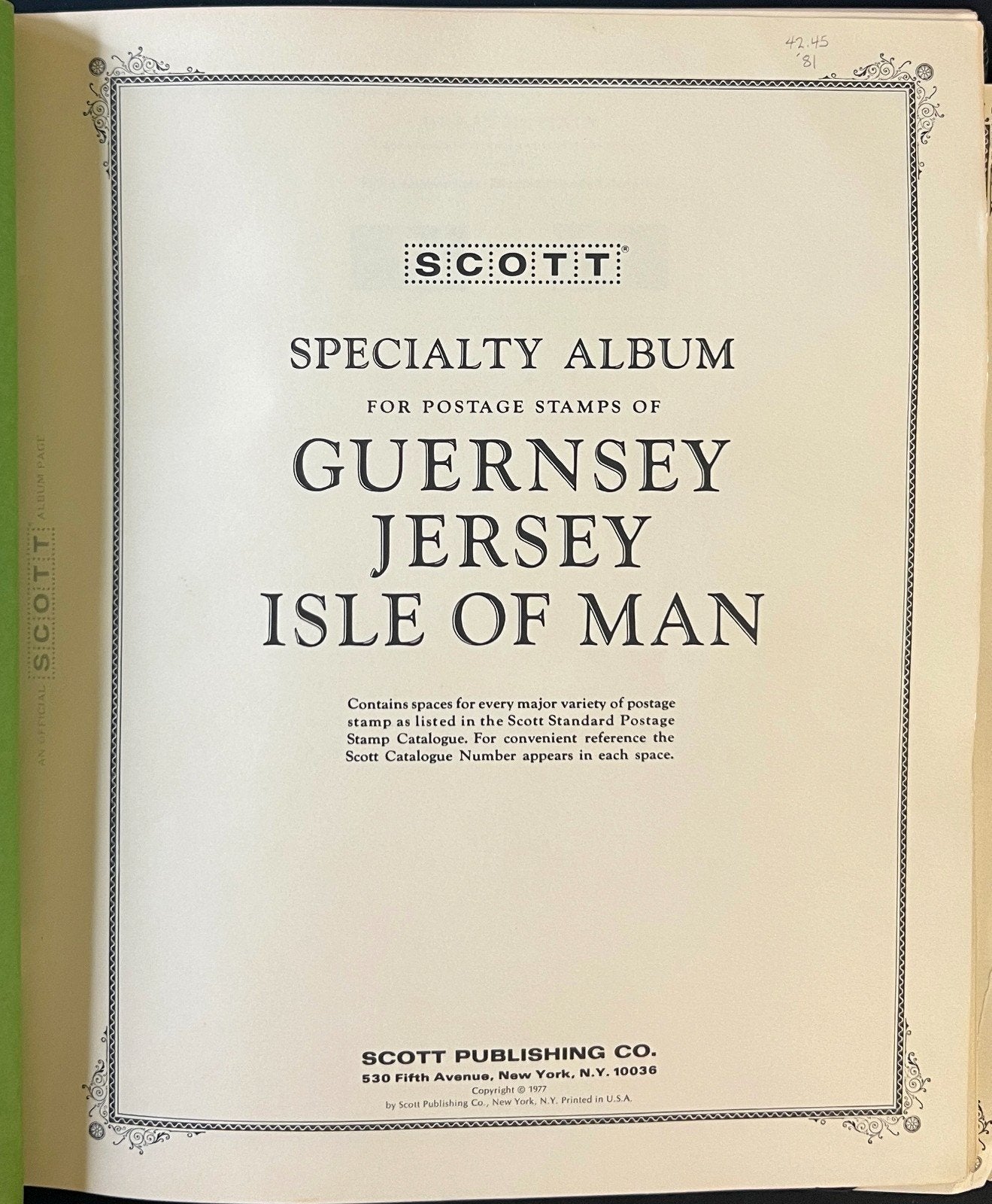 Guernsey 1958-1994 Nearly Complete Stamp Collection Scott Specialty Album ZAYIX