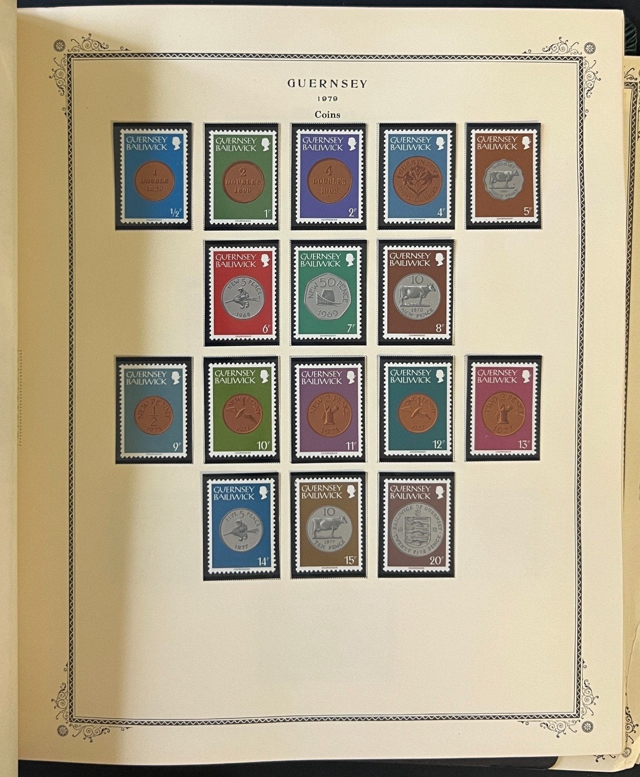 Guernsey 1958-1994 Nearly Complete Stamp Collection Scott Specialty Album ZAYIX