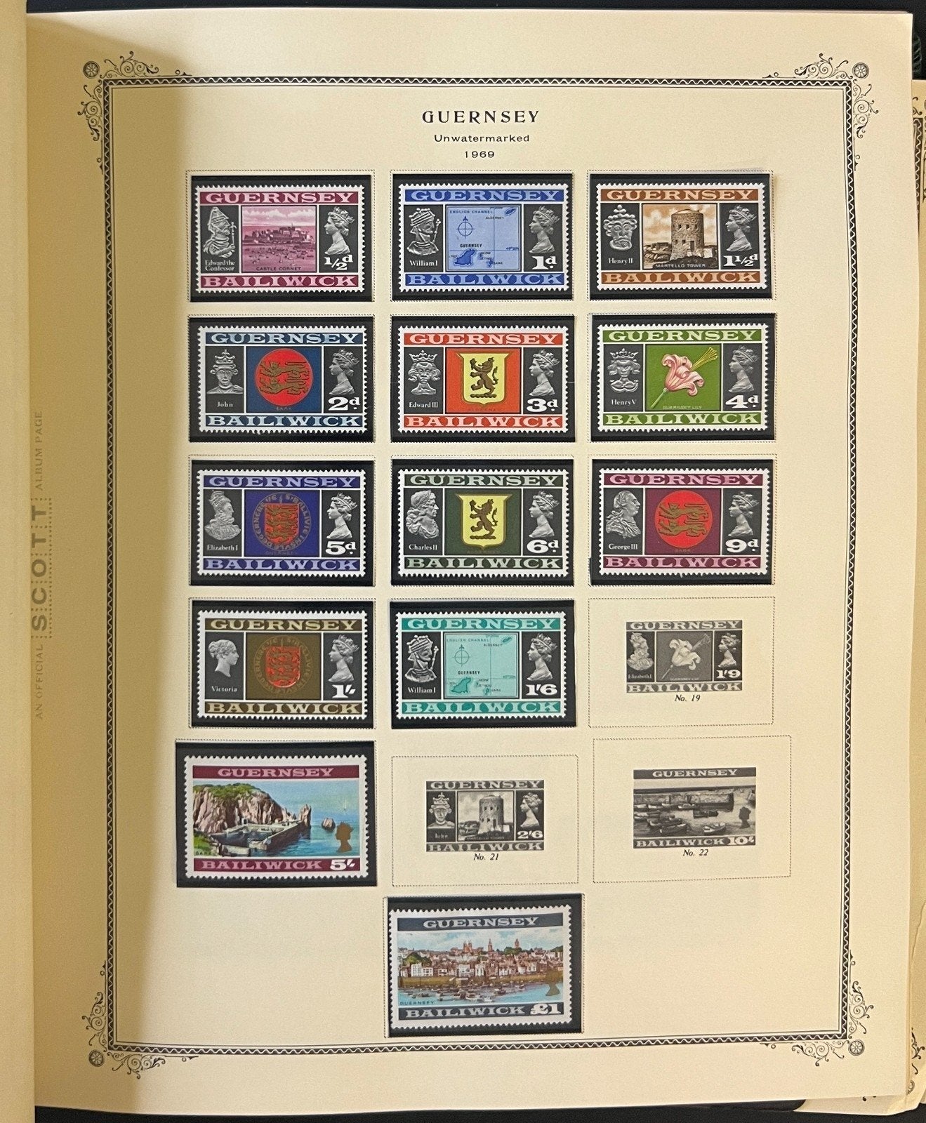 Guernsey 1958-1994 Nearly Complete Stamp Collection Scott Specialty Album ZAYIX