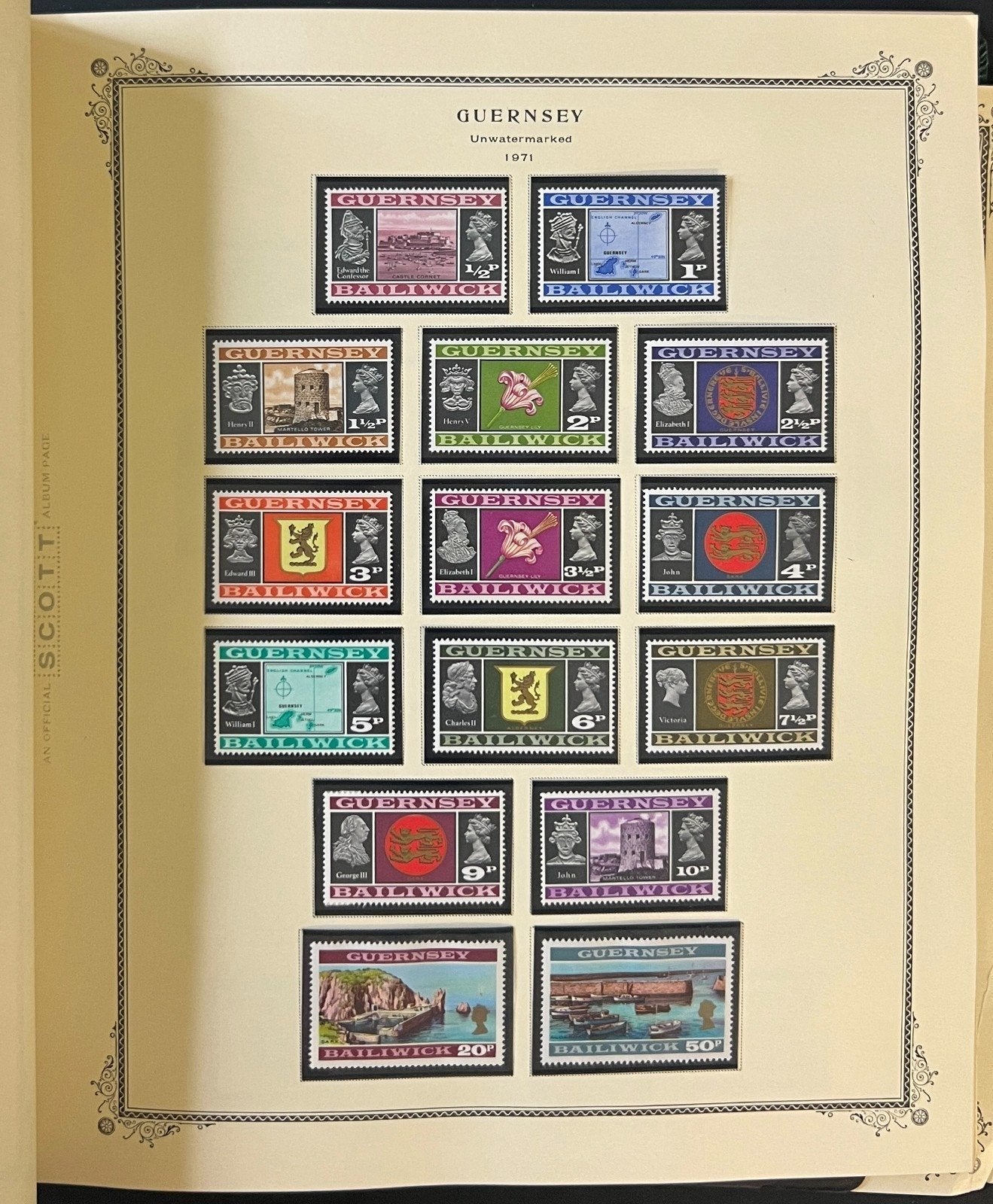 Guernsey 1958-1994 Nearly Complete Stamp Collection Scott Specialty Album ZAYIX