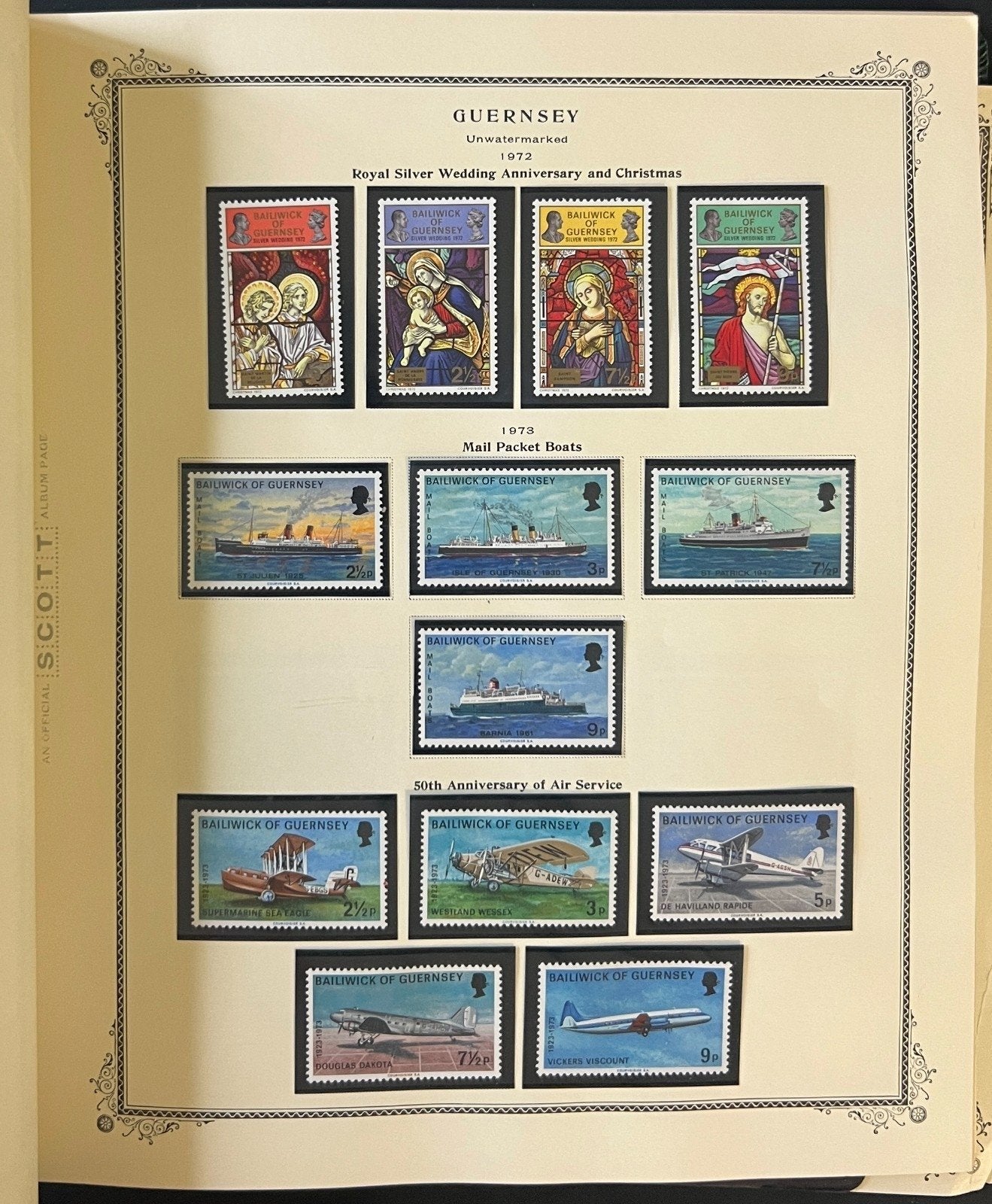 Guernsey 1958-1994 Nearly Complete Stamp Collection Scott Specialty Album ZAYIX