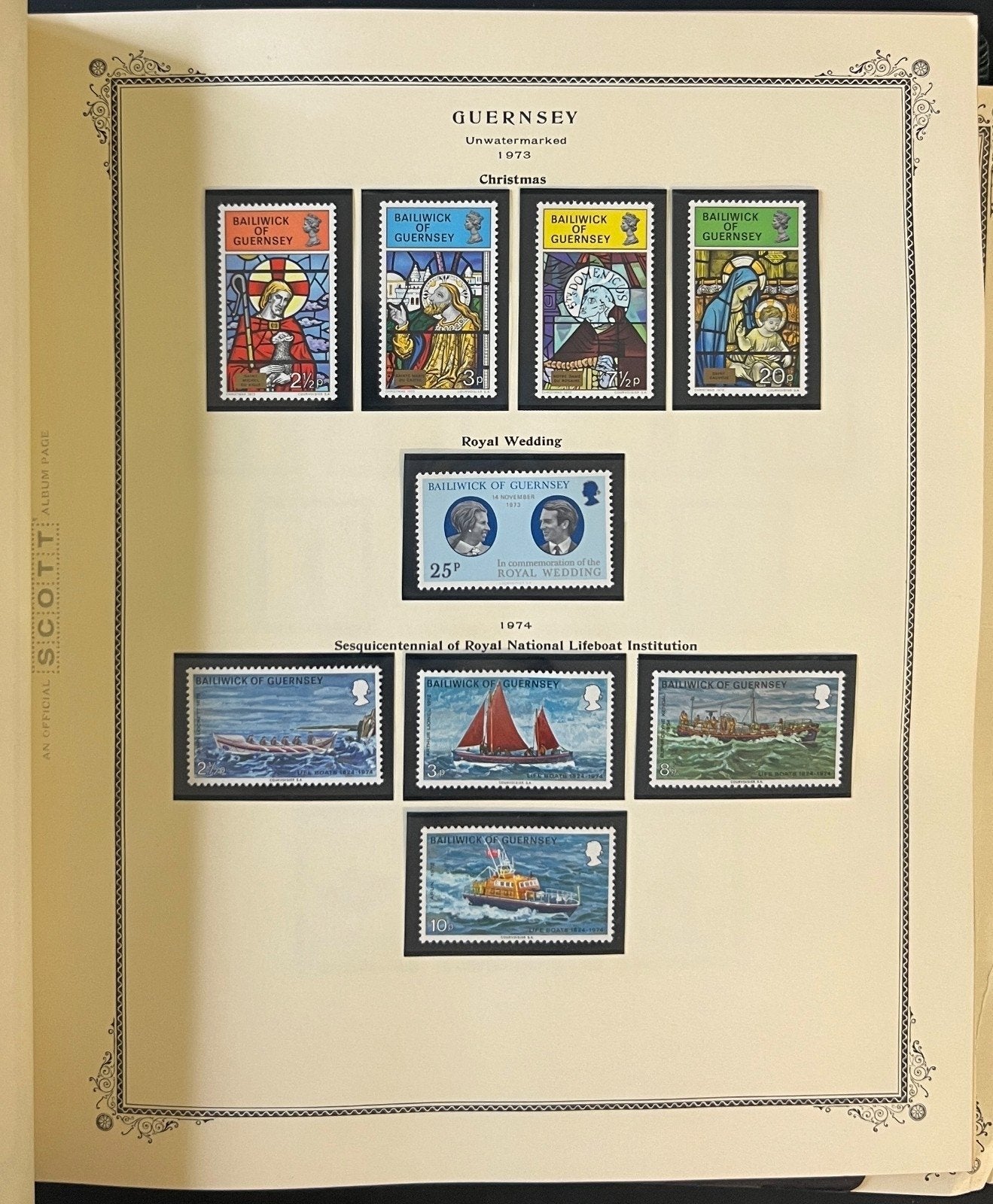 Guernsey 1958-1994 Nearly Complete Stamp Collection Scott Specialty Album ZAYIX