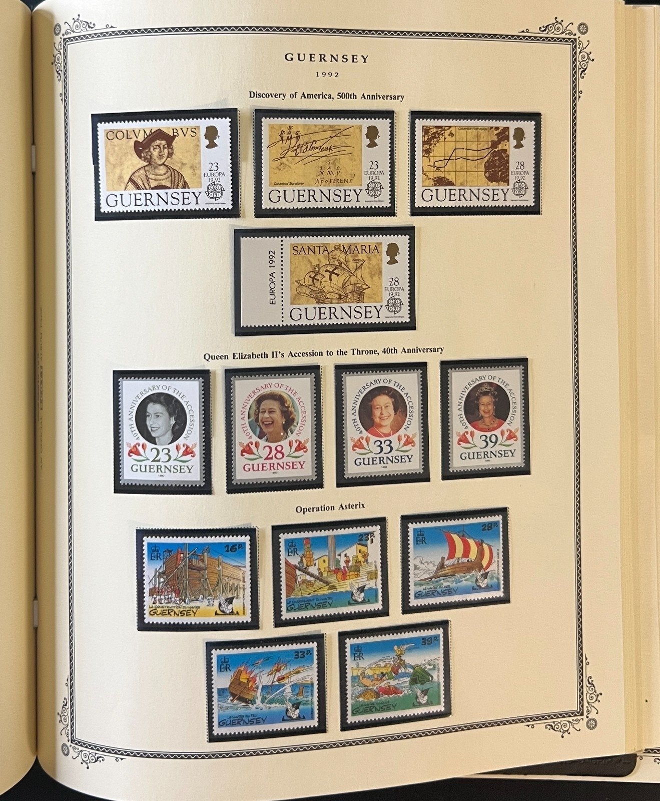 Guernsey 1958-1994 Nearly Complete Stamp Collection Scott Specialty Album ZAYIX
