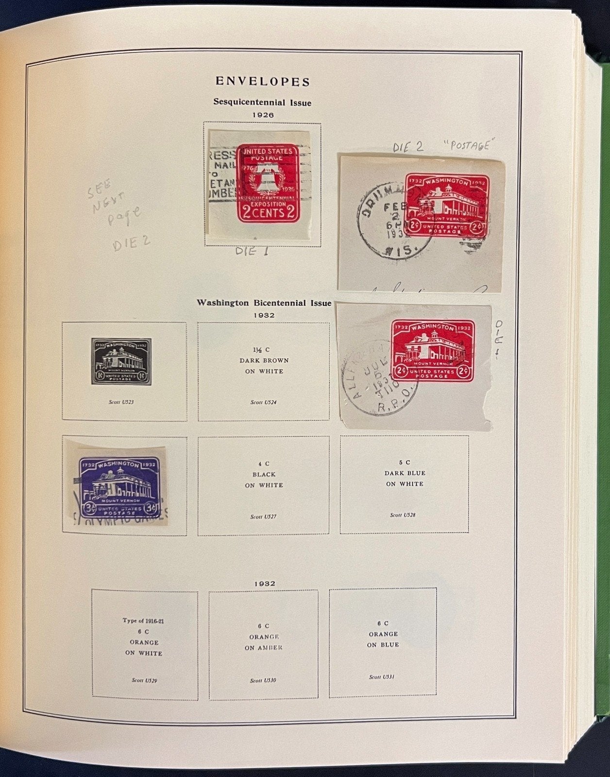 U.S. Postal Stationery 1853-1992 Stamp Collection Scott Specialty Album ZAYIX