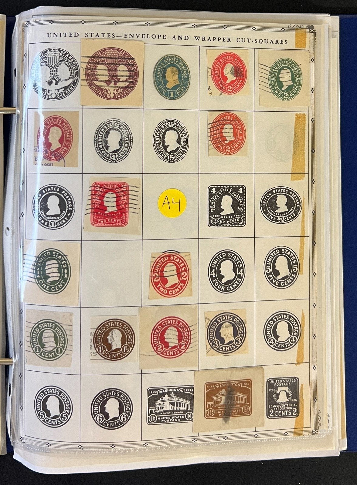 United States Postal Stationery Stamp Collection Harris Album ZAYIX