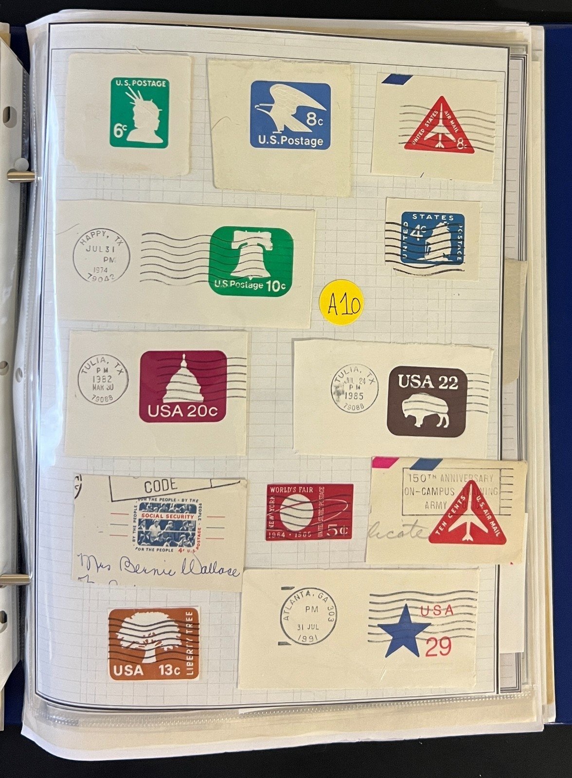 United States Postal Stationery Stamp Collection Harris Album ZAYIX