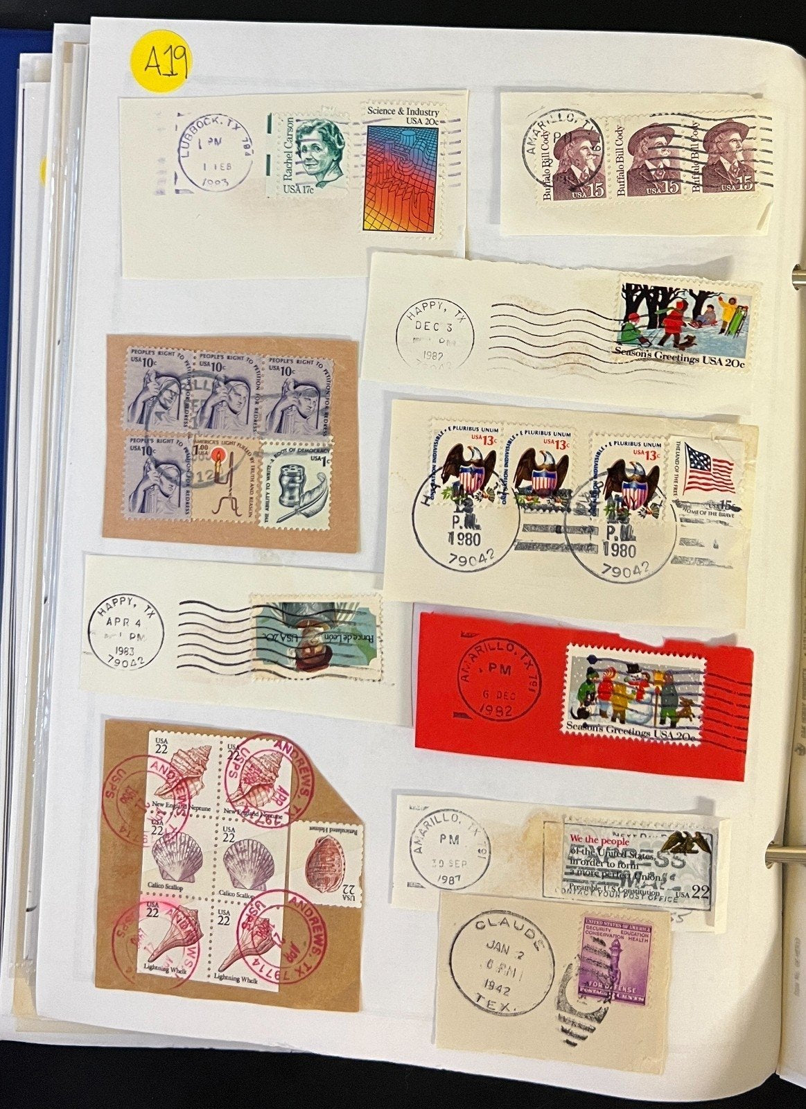 United States Postal Stationery Stamp Collection Harris Album ZAYIX
