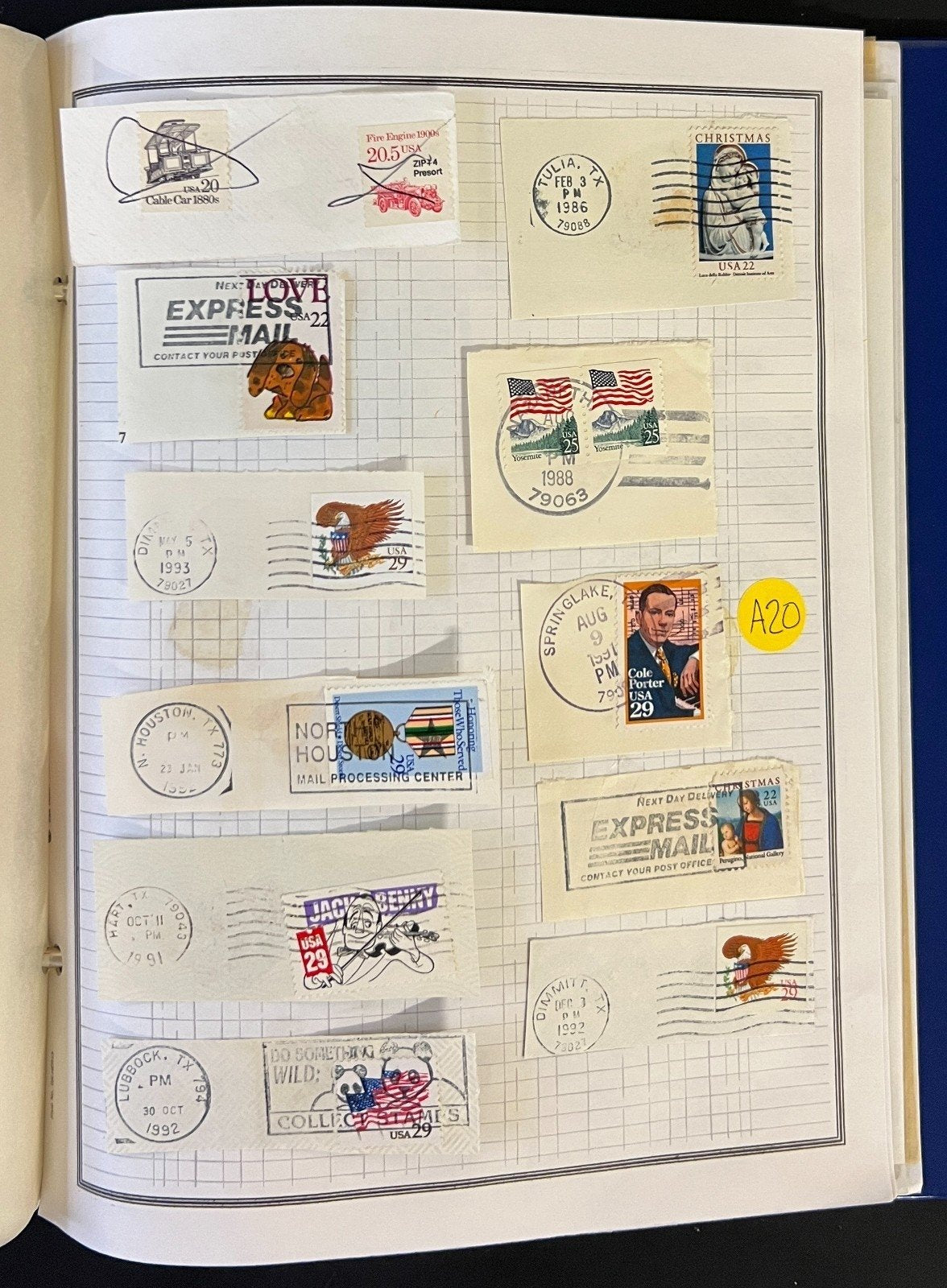 United States Postal Stationery Stamp Collection Harris Album ZAYIX