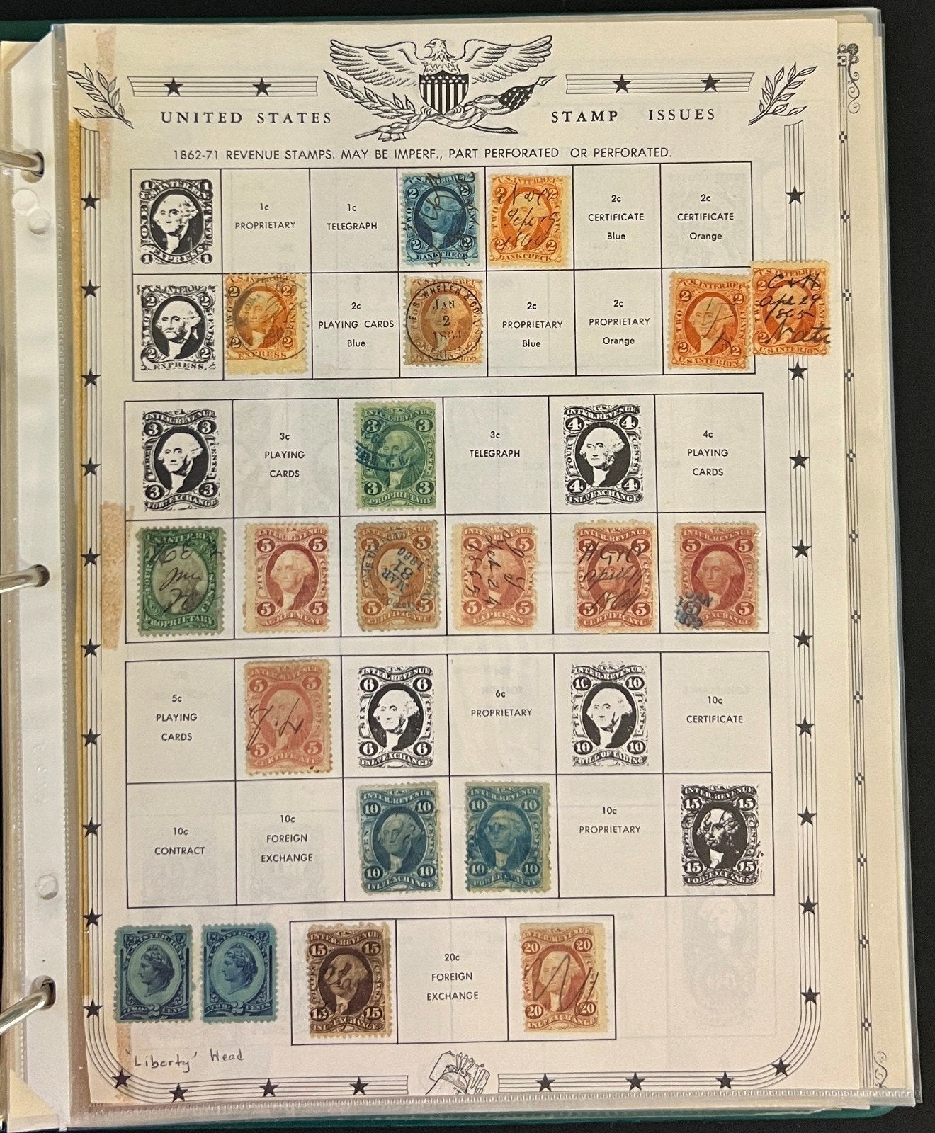 U.S. Back of The Book Stamp Collection Mystic Album Mint & Used ZAYIX