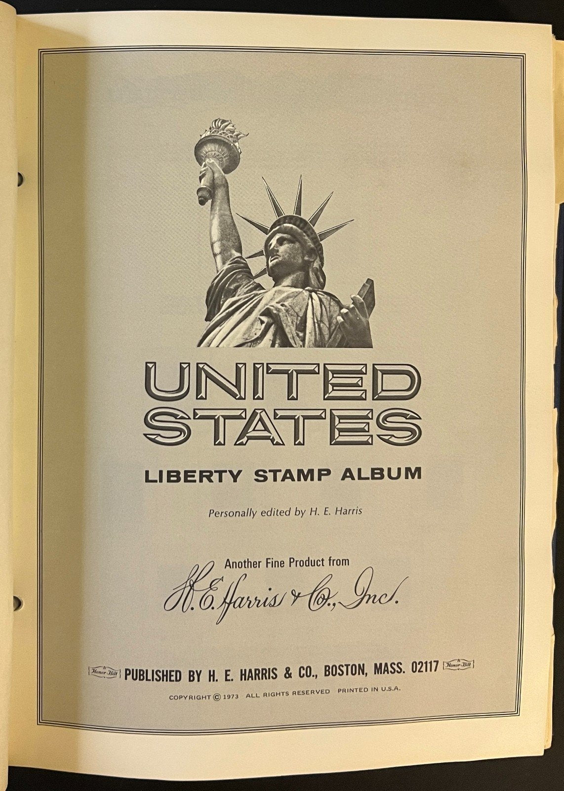 United States 1847-1974 Stamp Collection Harris Album Mint & Used  ZAYIX