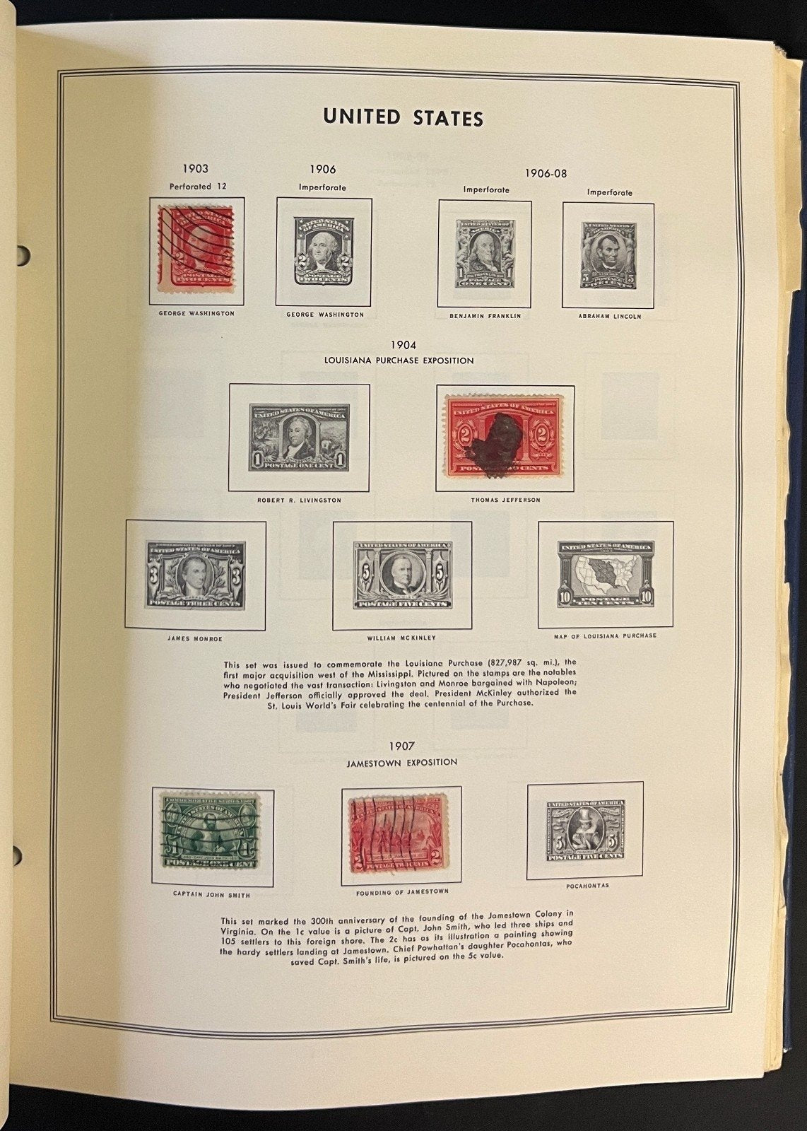 United States 1847-1974 Stamp Collection Harris Album Mint & Used  ZAYIX