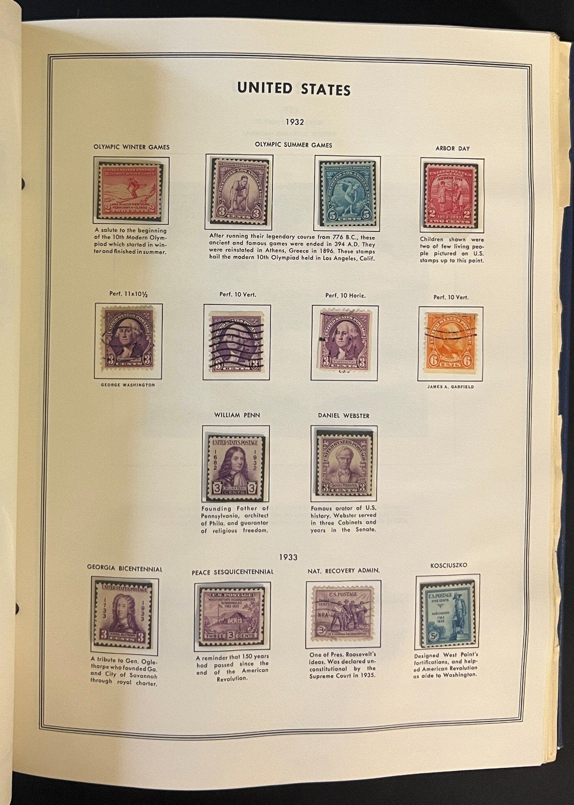 United States 1847-1974 Stamp Collection Harris Album Mint & Used  ZAYIX