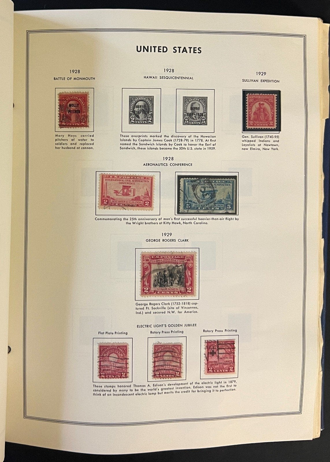 United States 1847-1974 Stamp Collection Harris Album Mint & Used  ZAYIX