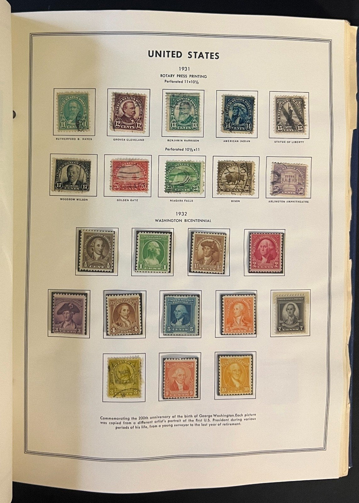 United States 1847-1974 Stamp Collection Harris Album Mint & Used  ZAYIX