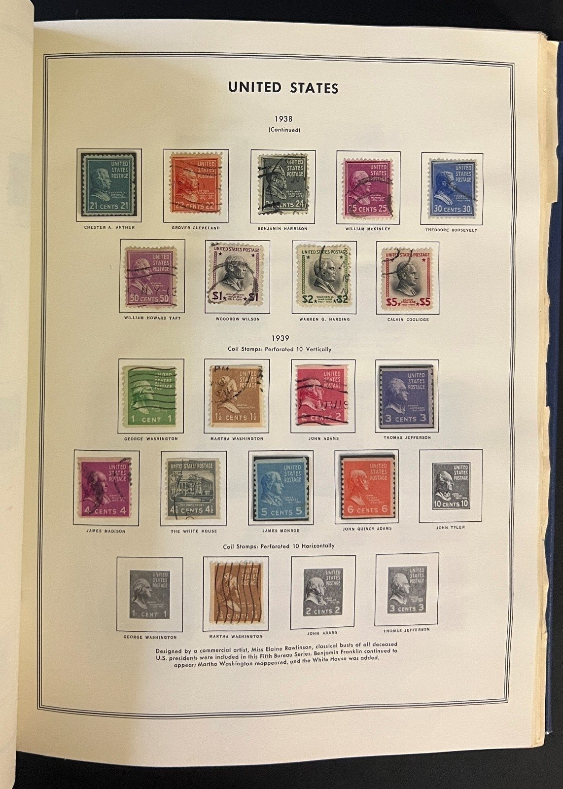 United States 1847-1974 Stamp Collection Harris Album Mint & Used  ZAYIX