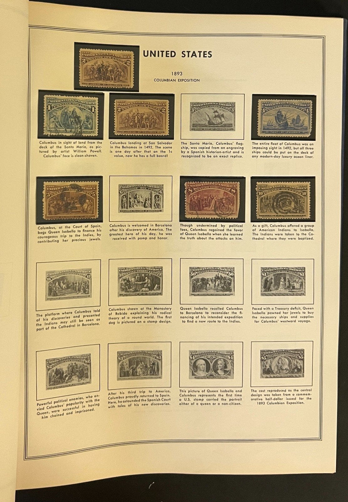 United States 1847-1940  Stamp Collection Harris Album Mint & Used ZAYIX