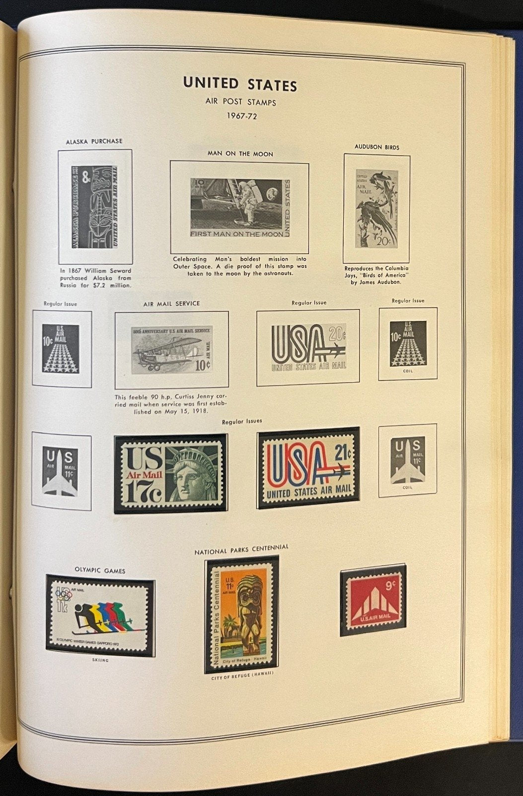 United States 1847-1940  Stamp Collection Harris Album Mint & Used ZAYIX