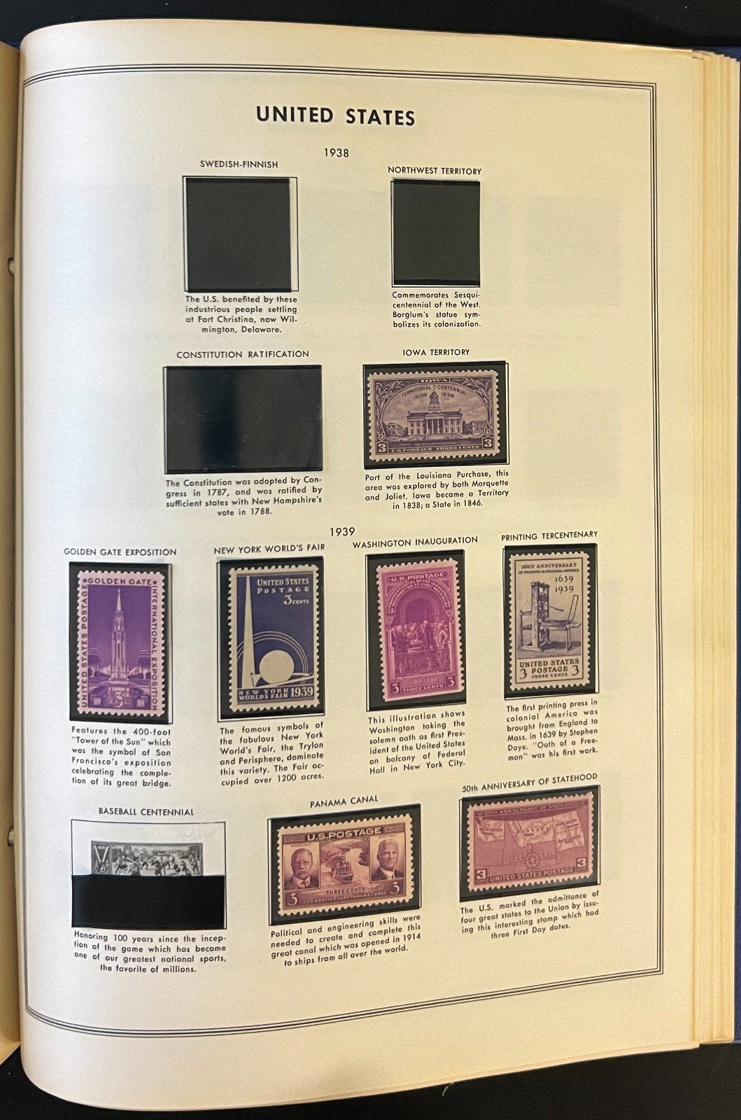 United States 1847-1940  Stamp Collection Harris Album Mint & Used ZAYIX