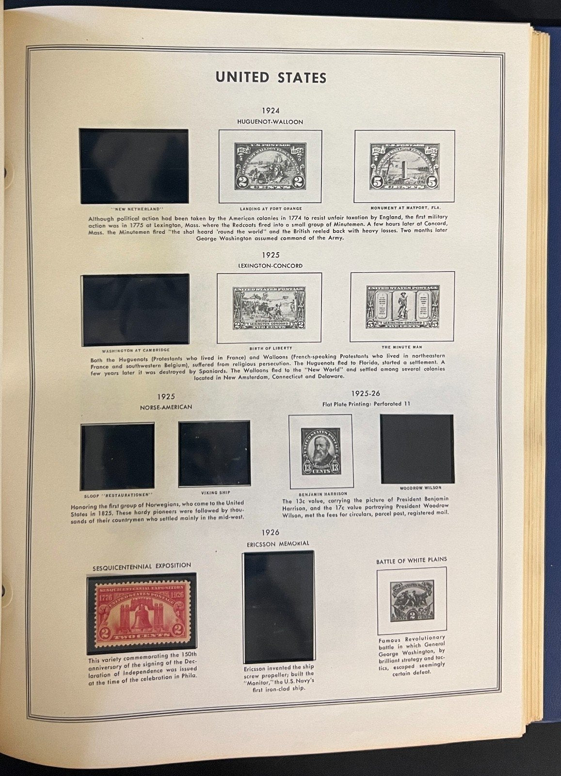 United States 1847-1940  Stamp Collection Harris Album Mint & Used ZAYIX