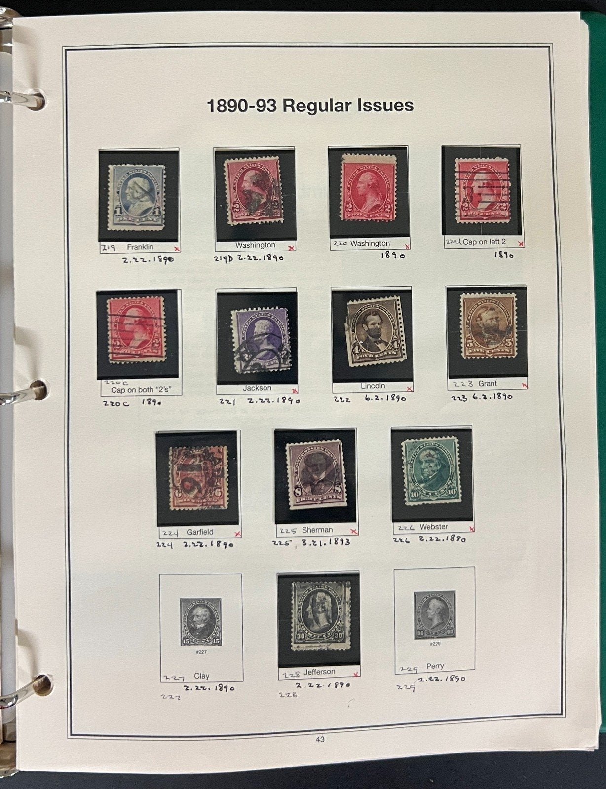 US Classic 1847-1959 Stamp Collection Mint Used Better Values Mystic Album ZAYIX