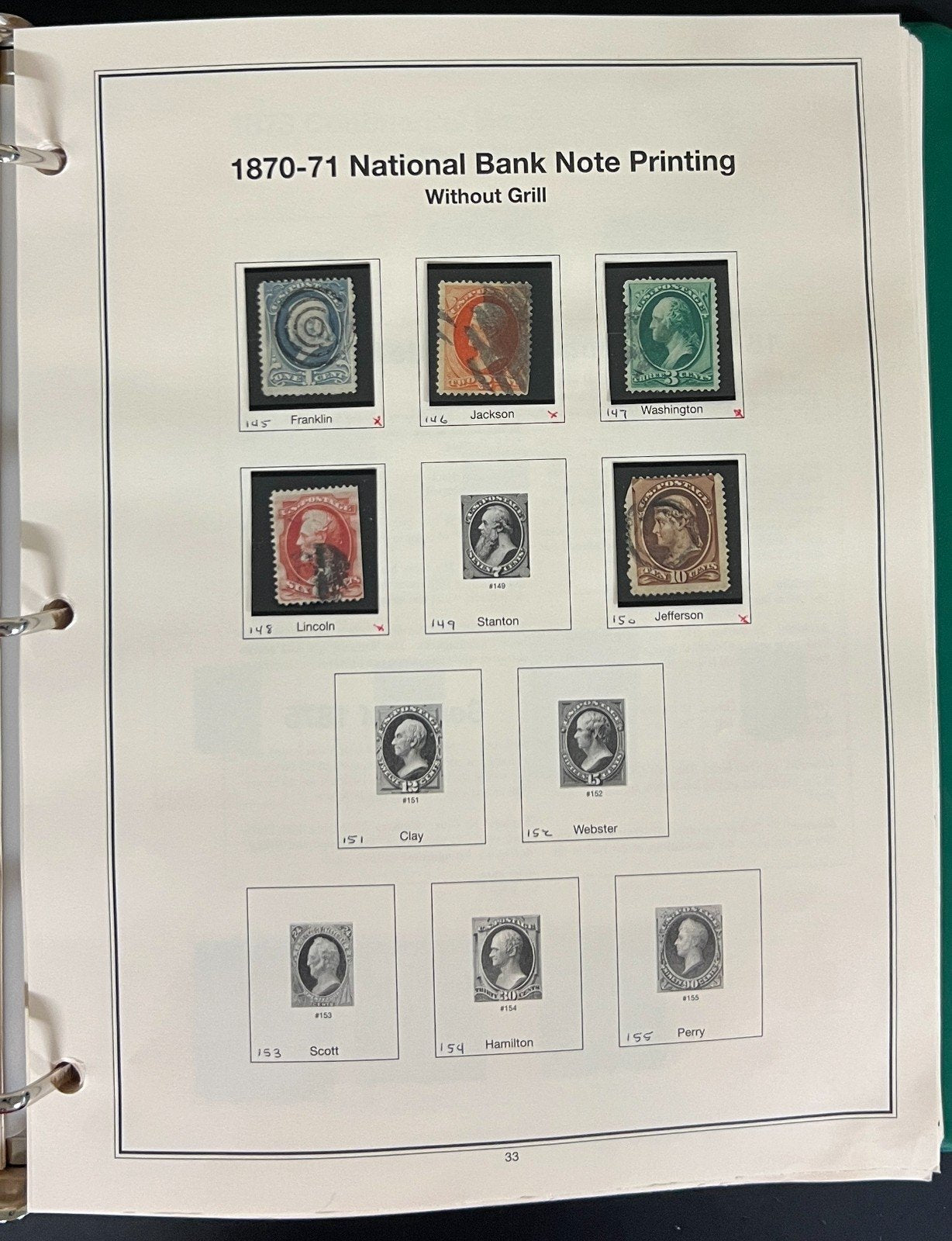 US Classic 1847-1959 Stamp Collection Mint Used Better Values Mystic Album ZAYIX