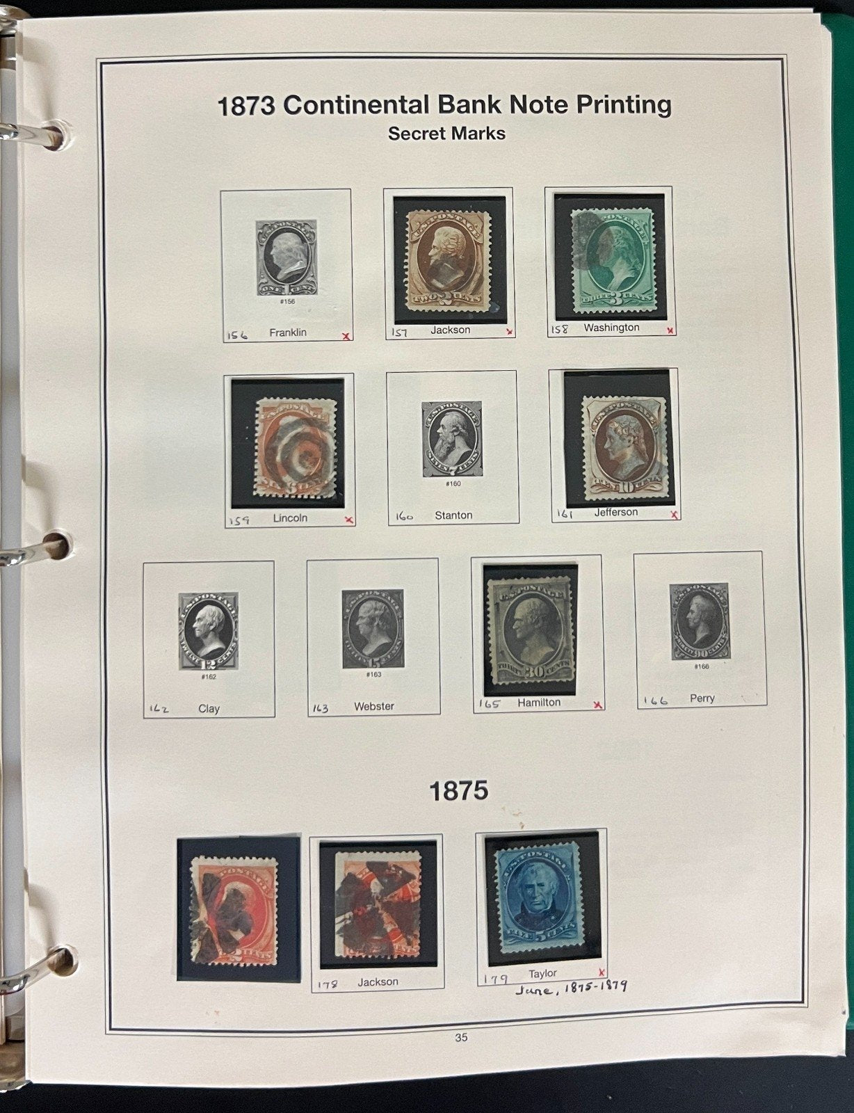 US Classic 1847-1959 Stamp Collection Mint Used Better Values Mystic Album ZAYIX