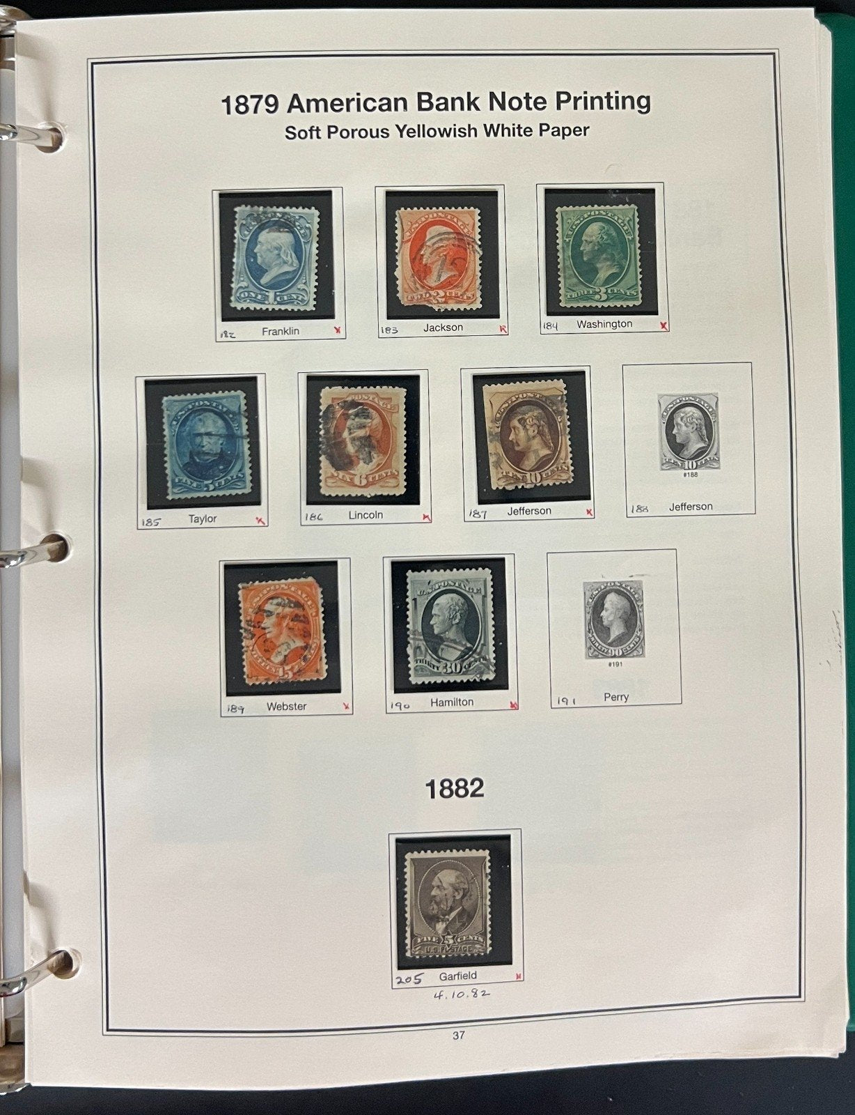 US Classic 1847-1959 Stamp Collection Mint Used Better Values Mystic Album ZAYIX