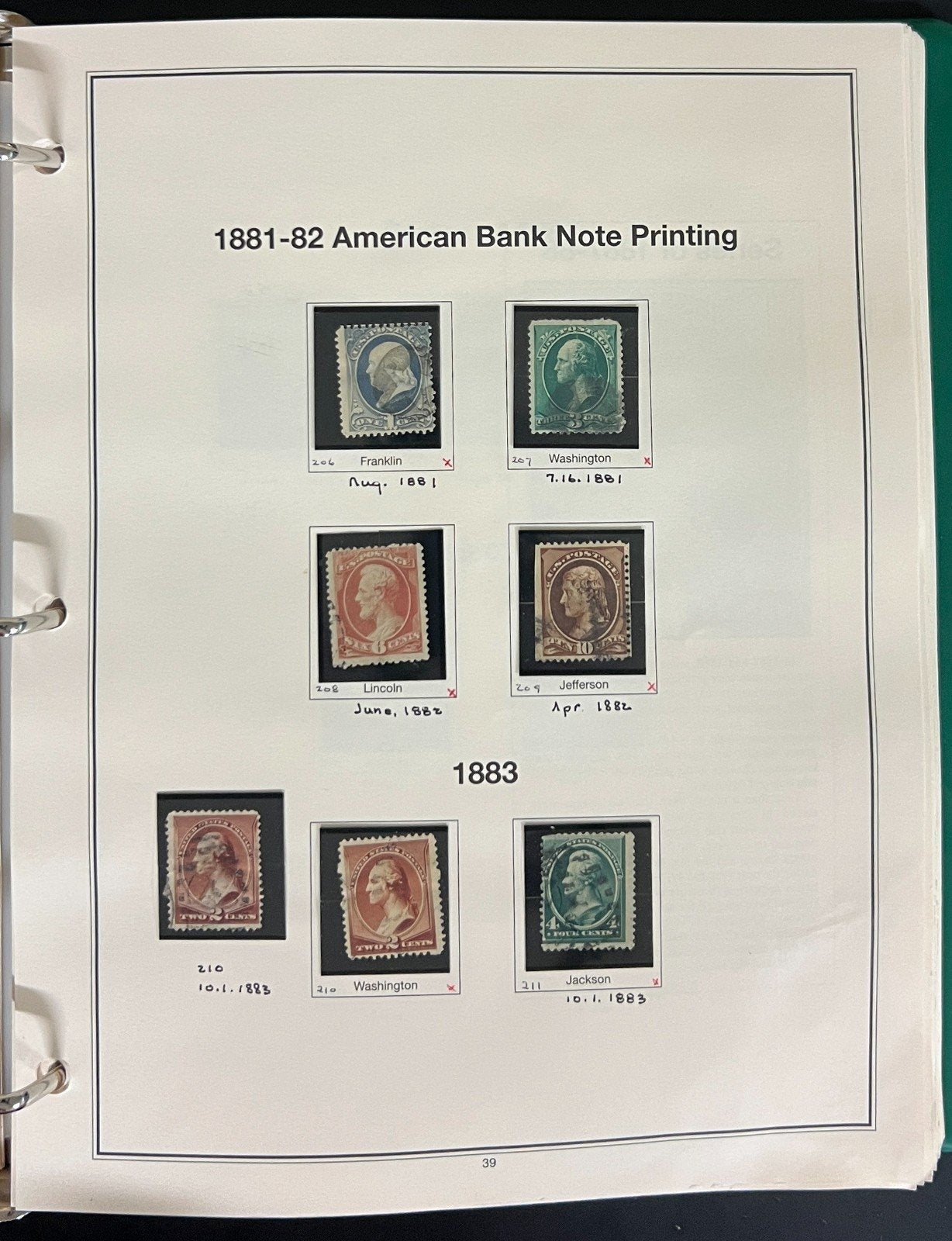 US Classic 1847-1959 Stamp Collection Mint Used Better Values Mystic Album ZAYIX