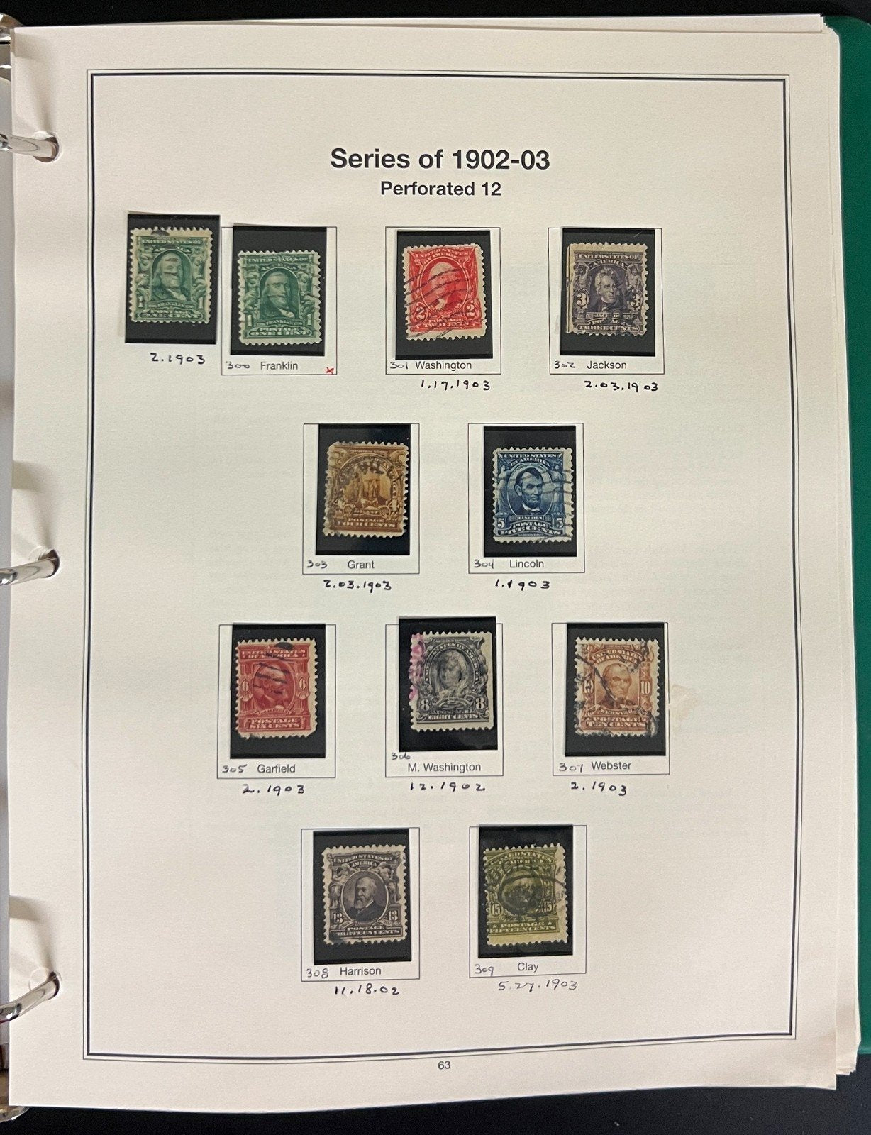 US Classic 1847-1959 Stamp Collection Mint Used Better Values Mystic Album ZAYIX