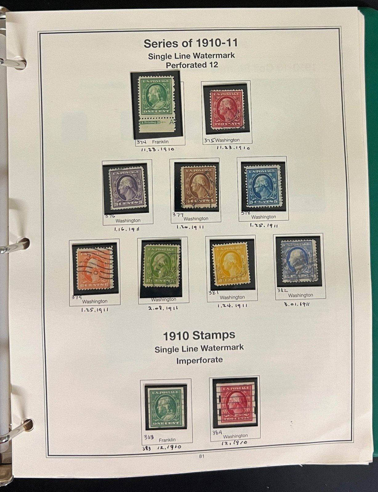 US Classic 1847-1959 Stamp Collection Mint Used Better Values Mystic Album ZAYIX