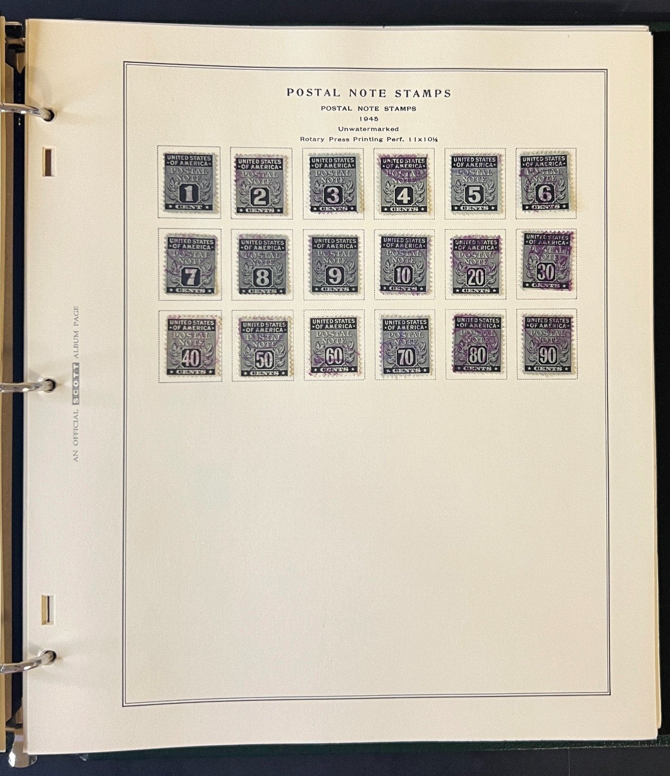 U.S. Airmail & Postage Due & Official Mail Stamp Collection Album ZAYIX