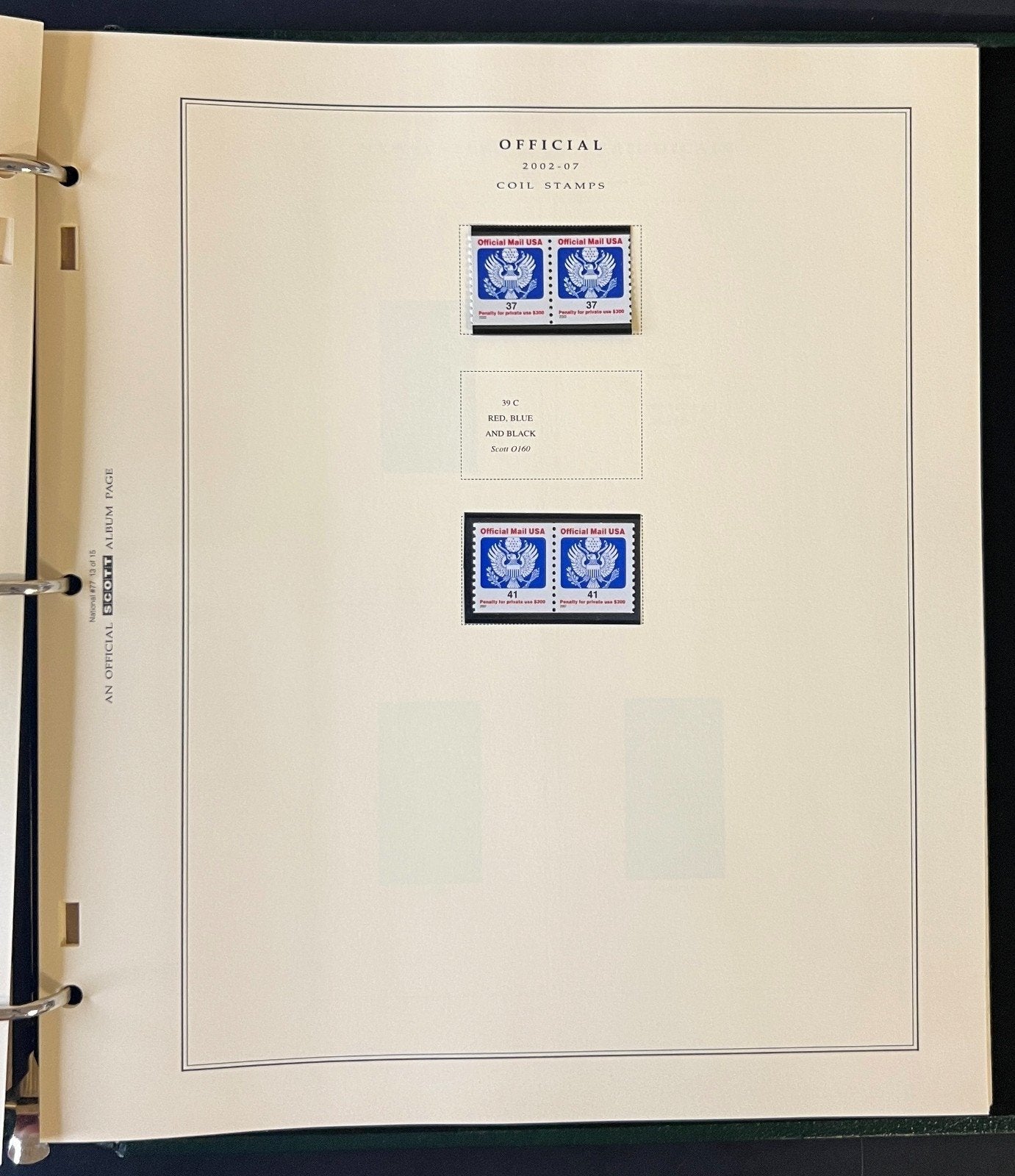 U.S. Airmail & Postage Due & Official Mail Stamp Collection Album ZAYIX