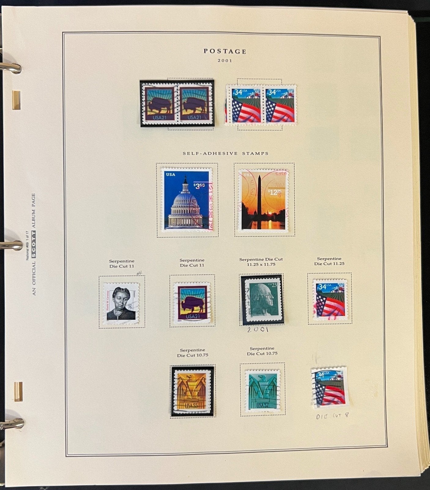 United States 2001-2008 Stamp Collection Scott Specialty Album Mint & Used ZAYIX