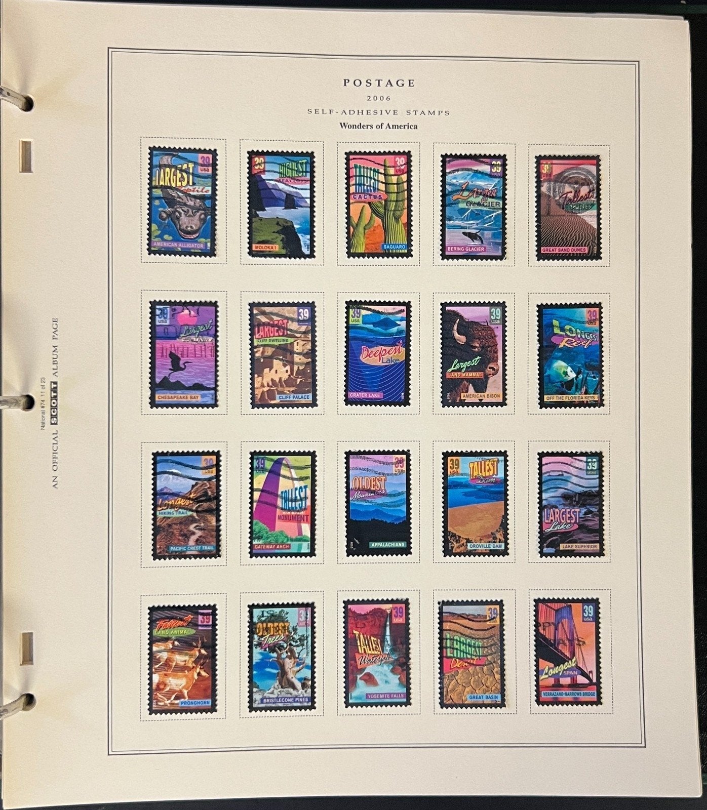 United States 2001-2008 Stamp Collection Scott Specialty Album Mint & Used ZAYIX