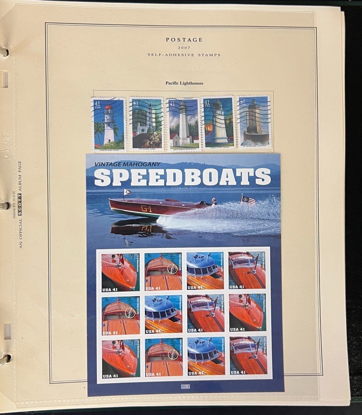 United States 2001-2008 Stamp Collection Scott Specialty Album Mint & Used ZAYIX
