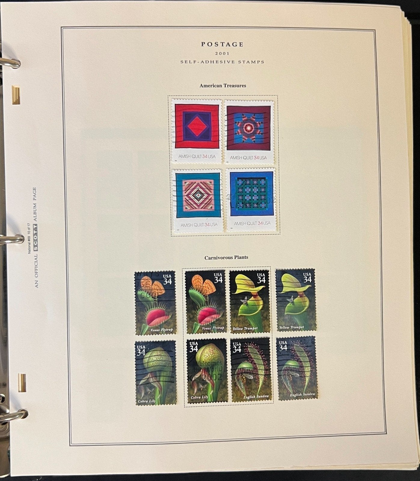 United States 2001-2008 Stamp Collection Scott Specialty Album Mint & Used ZAYIX