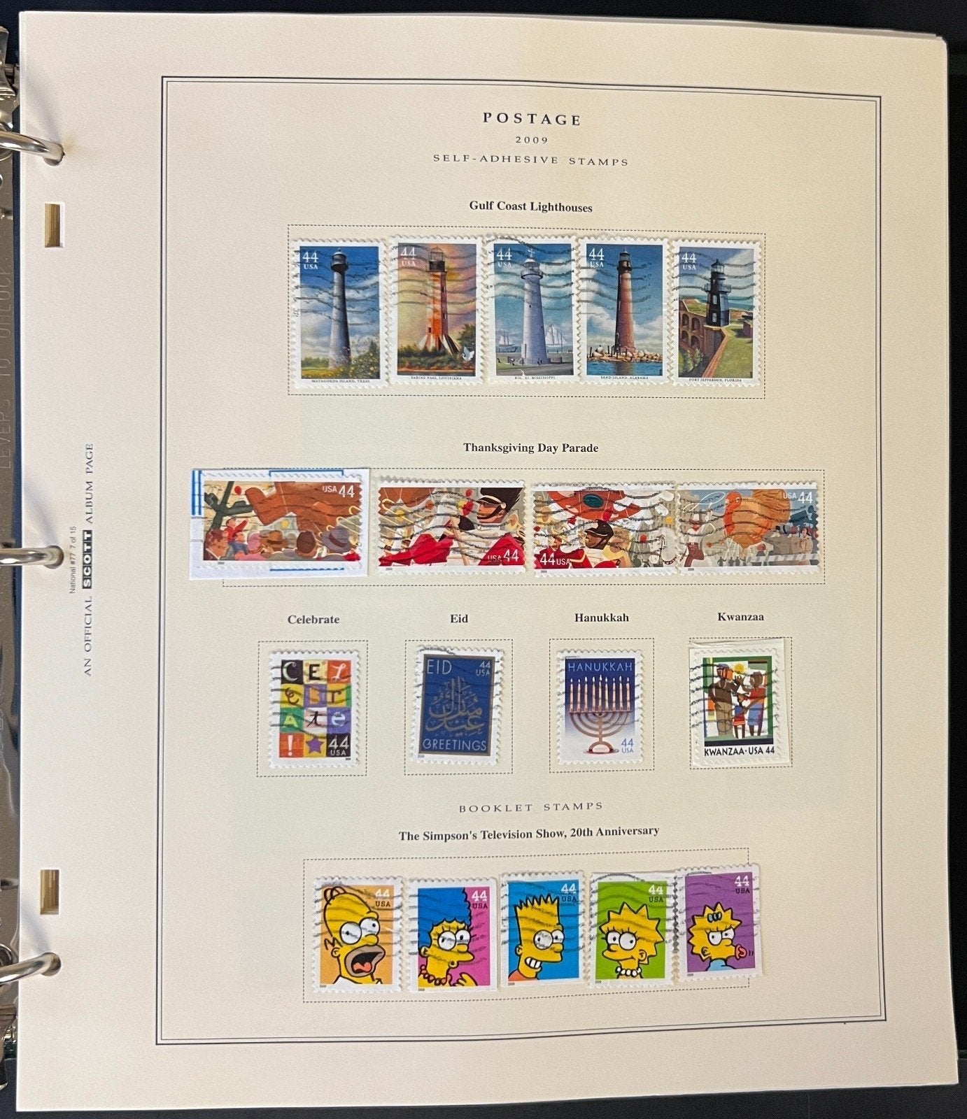 U.S. 2009-2024 Stamp Collection Scott Specialty Album Mint & Used ZAYIX