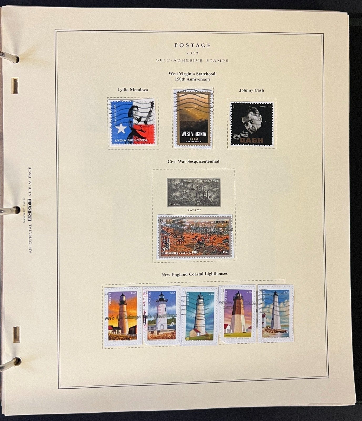 U.S. 2009-2024 Stamp Collection Scott Specialty Album Mint & Used ZAYIX