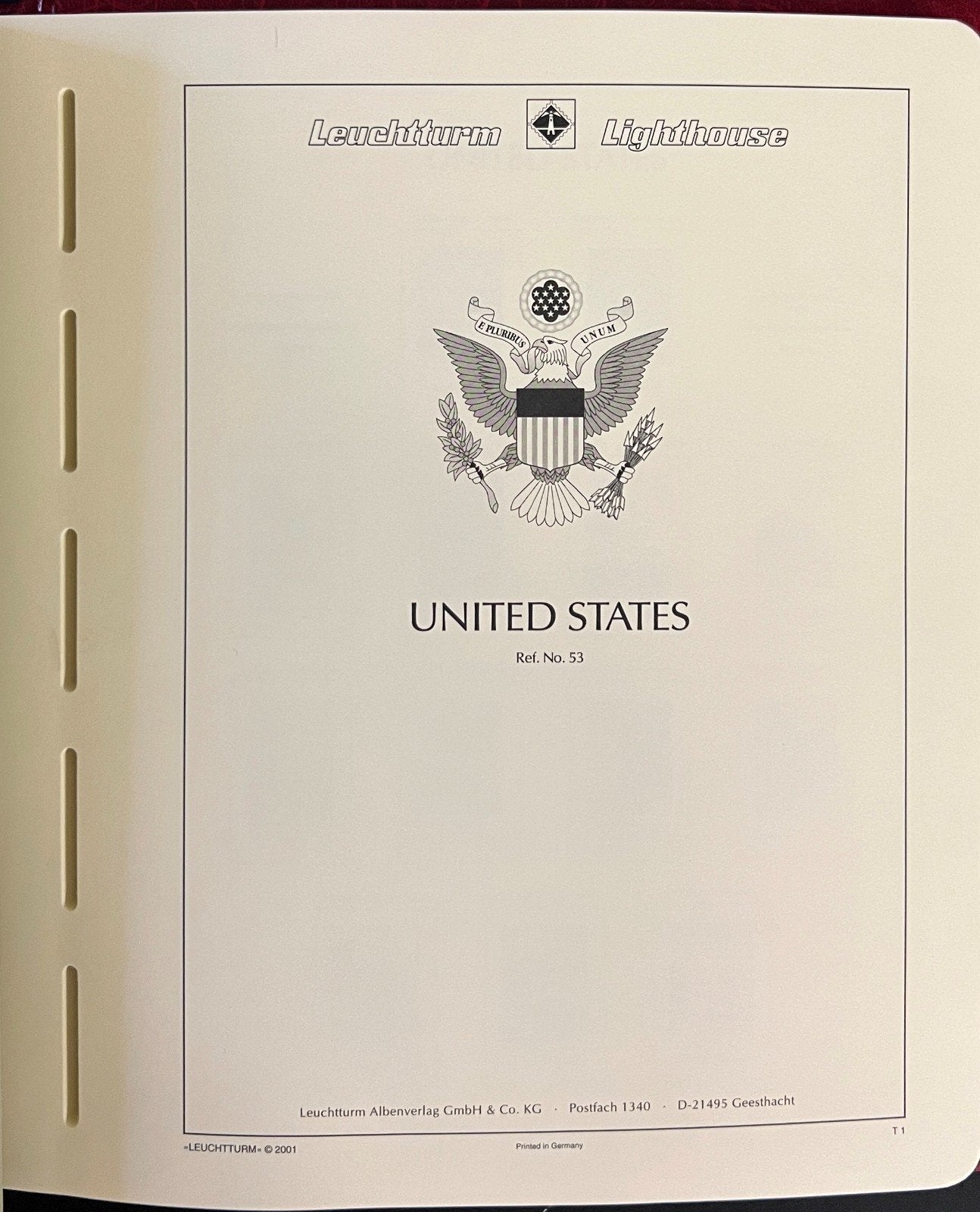 United States 1987-1995 Lighthouse Hingeless Stamp Album ZAYIX